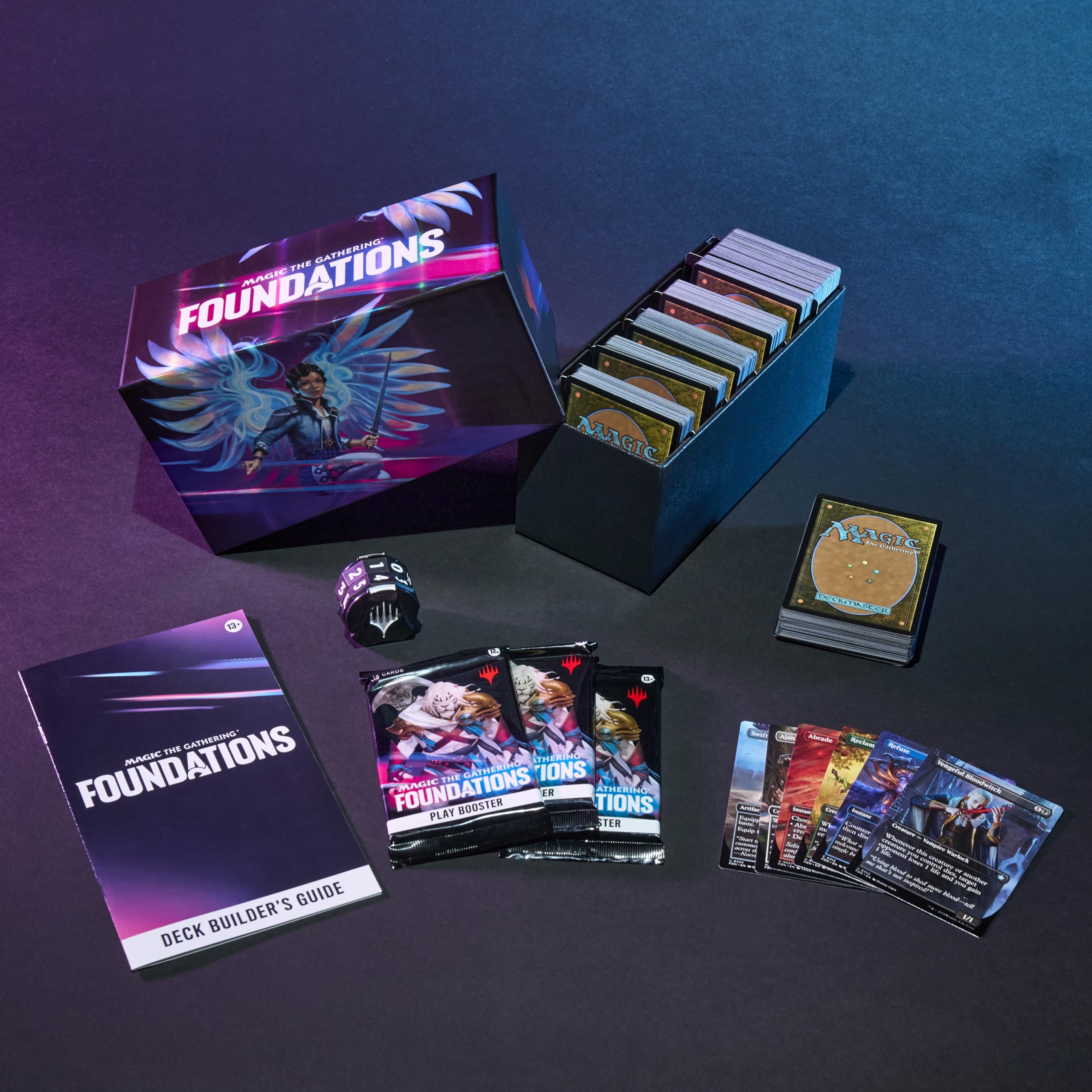 Magic: The Gathering Foundations Starter Collection | 387 Cards, 3 Play Boosters, Adult 3
