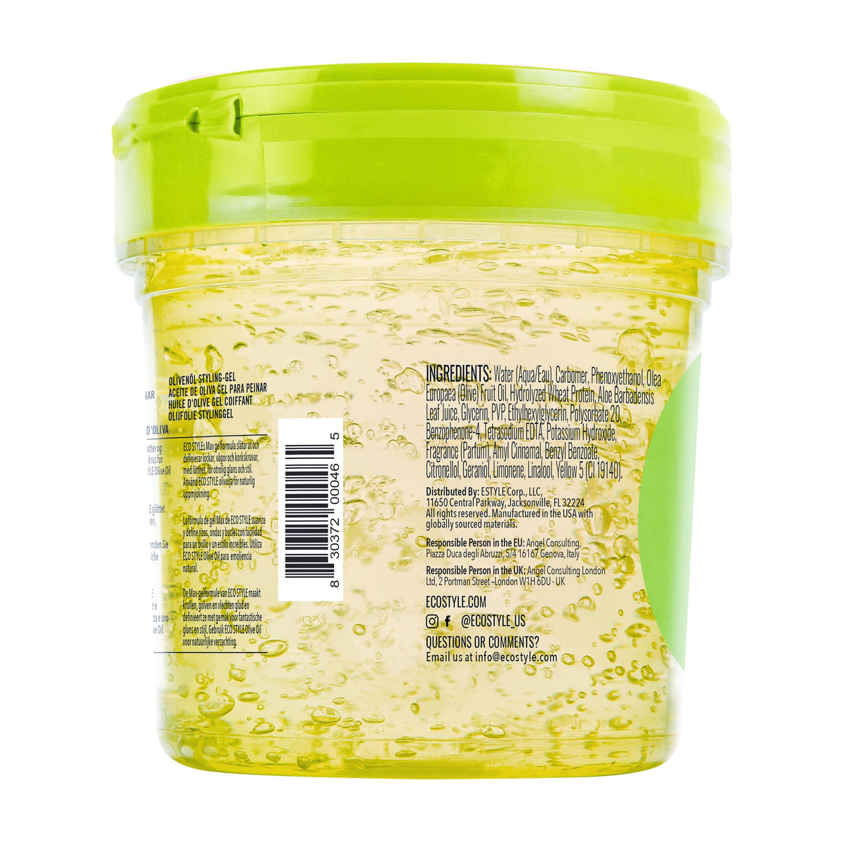 Eco Style Olive Oil Styling Gel - 473 ml