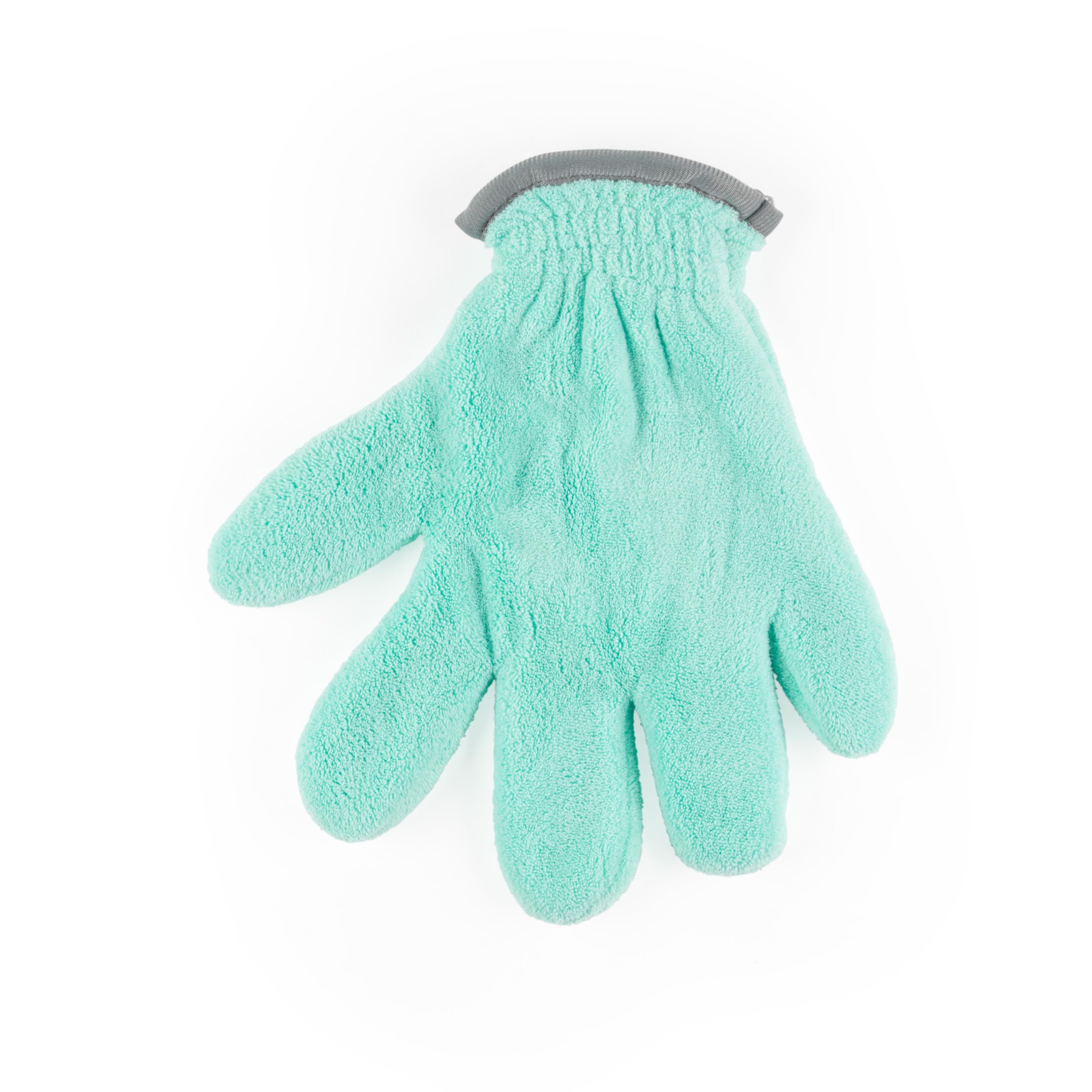 Beldray Antibac Dusting Gloves Set – Pack of 2 Microfibre Cleaning Mitts, Green, One Size 5