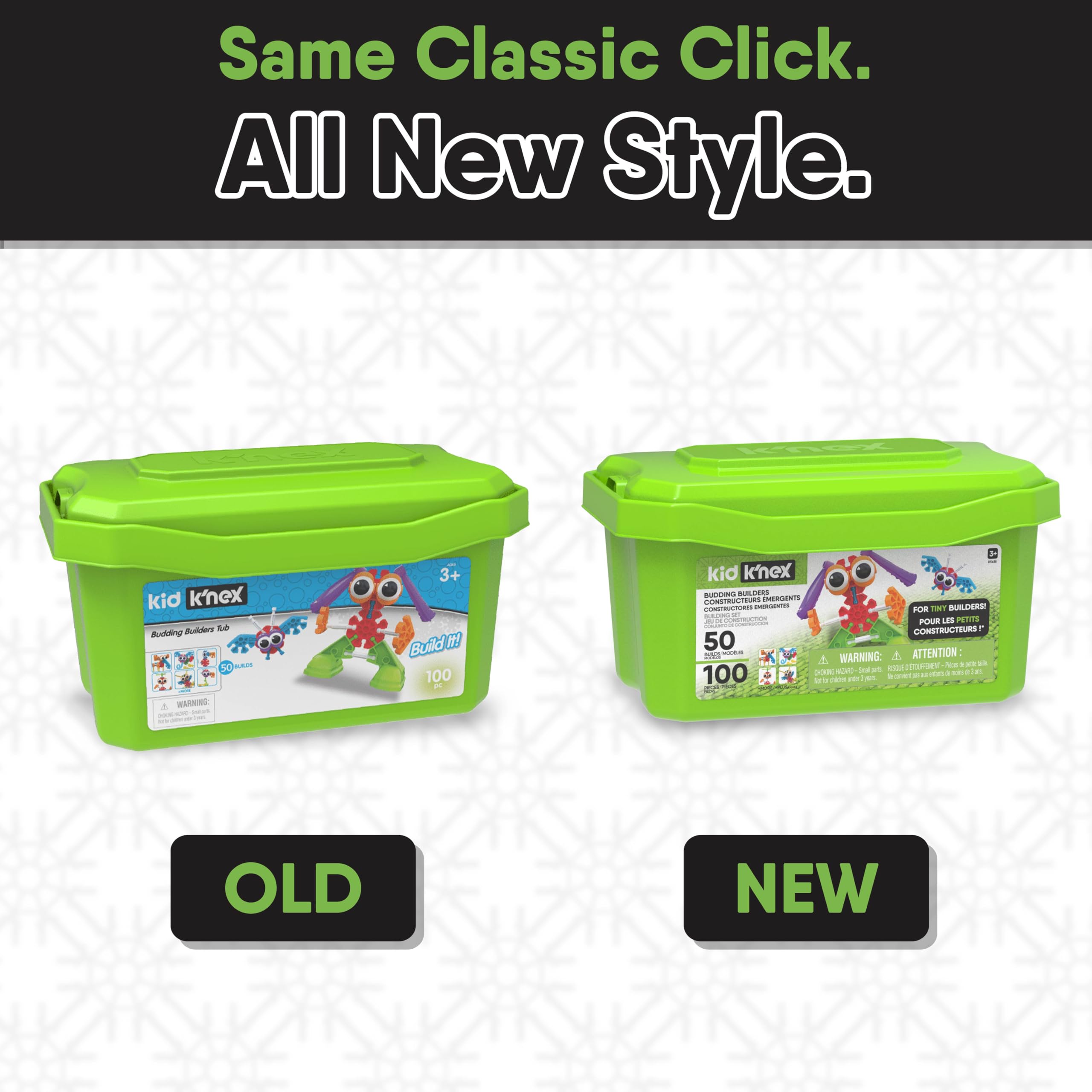 Kid K'NEX 50 Build Budding Builders Set - Educational Building Toys for Kids 3+ 15