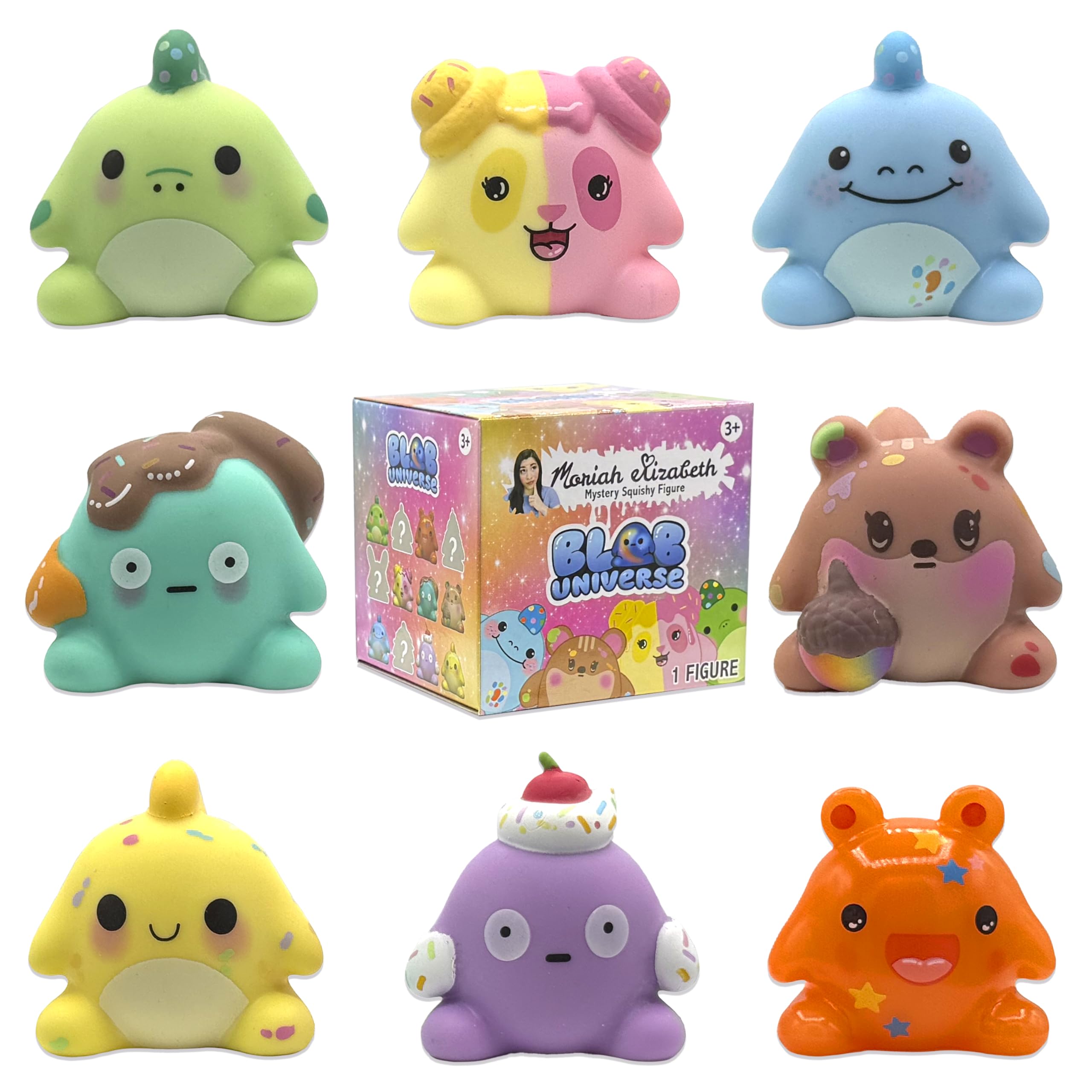 Moriah Elizabeth Blob Universe Mystery Squishy Figures – Series 1, 3 Years and Up 1