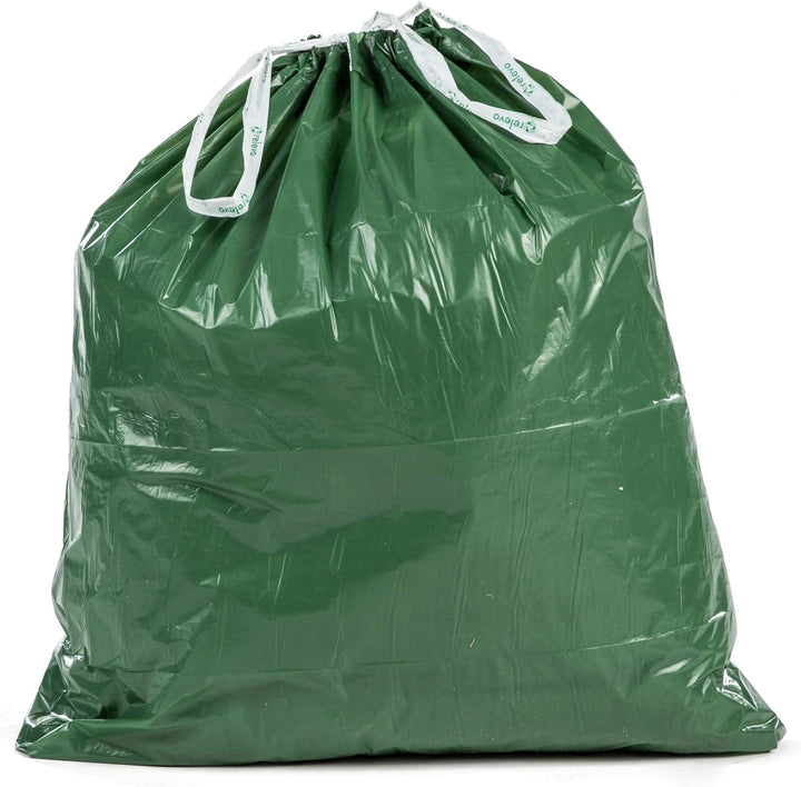 Relevo 100% Recycled Heavy Duty Bin Liners 30L - 45 Count (3 Rolls)