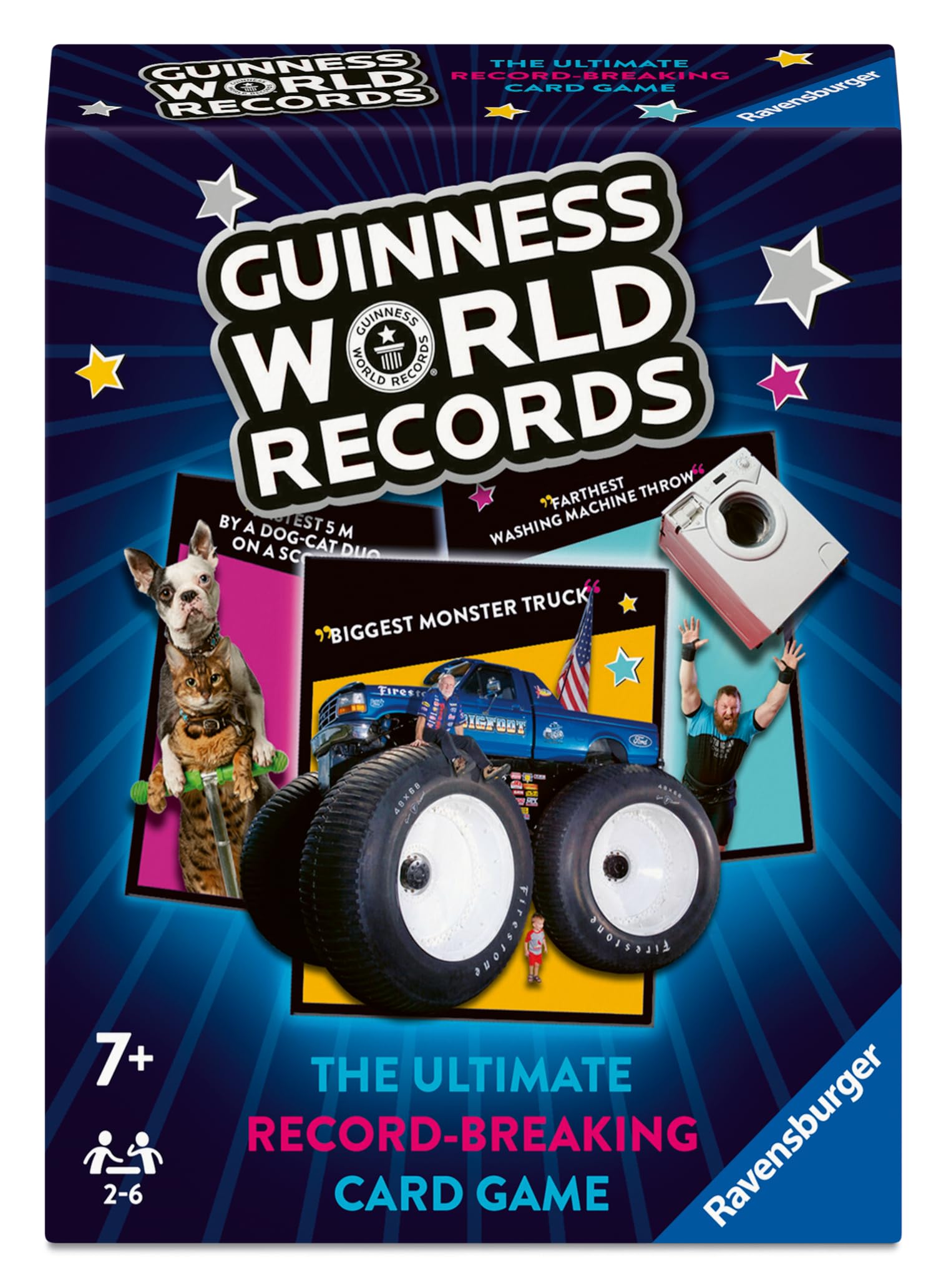 Ravensburger Guinness World Records Game Family Card Game | Ages 7+ | 2-6 Players