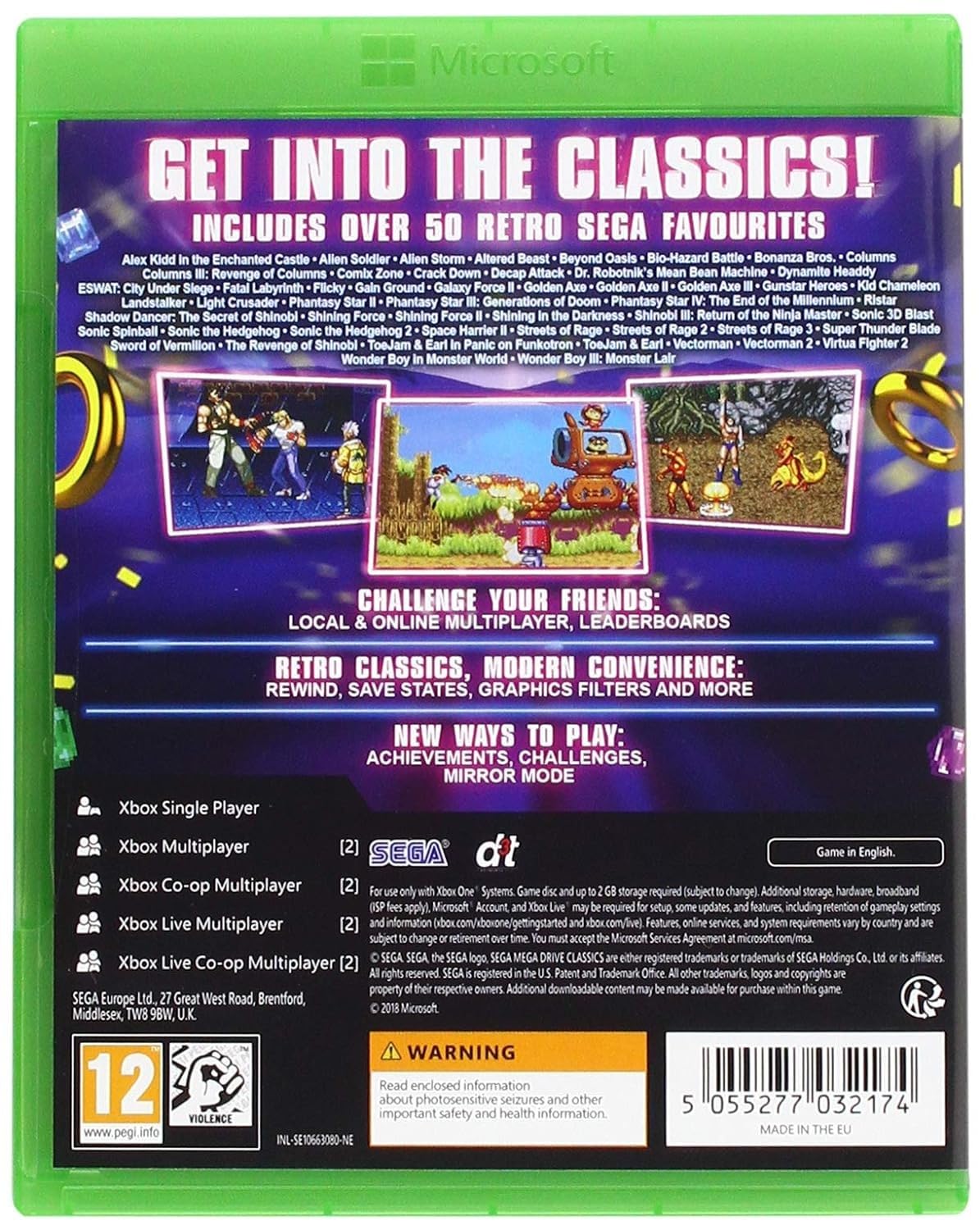 SEGA Mega Drive Classics [Xbox One]