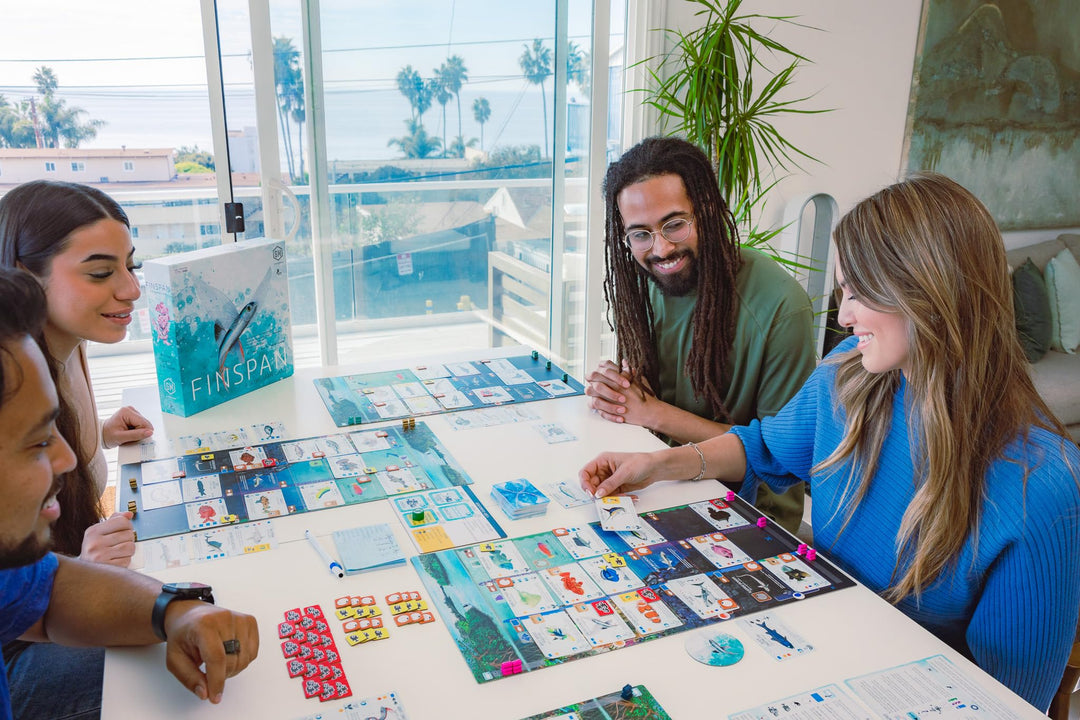Stonemaier Games Finspan Board Game | Ages 10+ | 1-5 Players | 45-60 Minutes