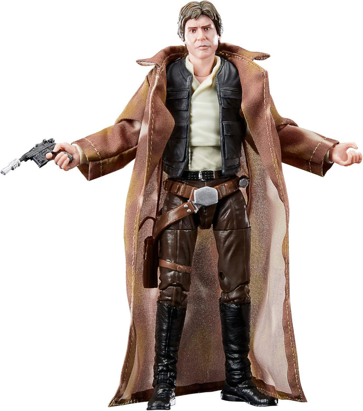 Hasbro Star Wars The Black Series Han Solo Action Figure - 6-Inch Collectible for Ages 4+