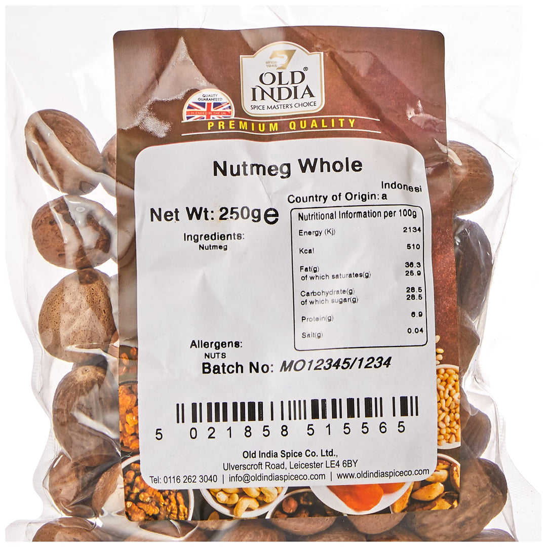Old India - Nutmeg Whole 250 g