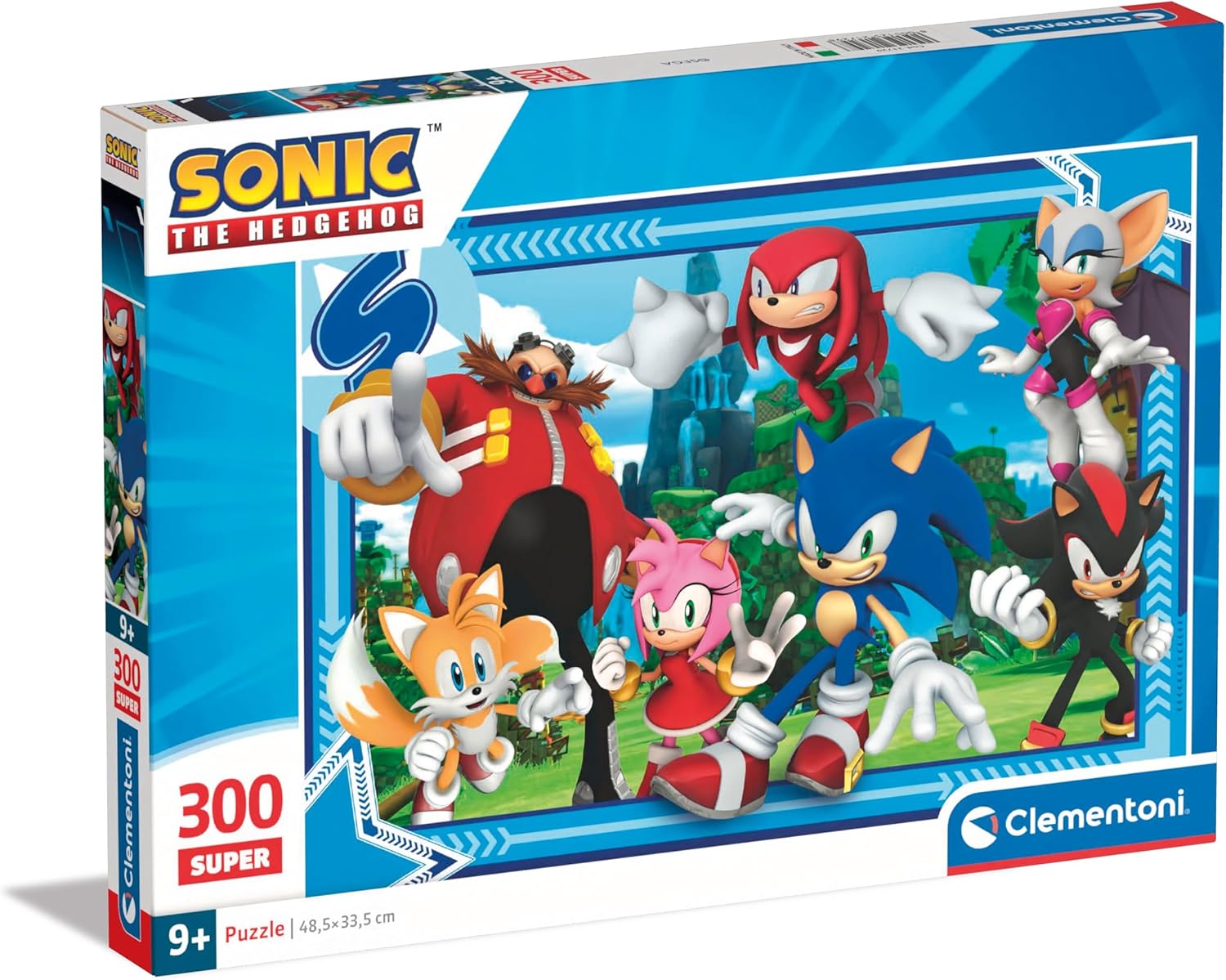 Clementoni Sonic Jigsaw 300 Pieces - Water Magic Puzzle for Kids 9-11 Years 1