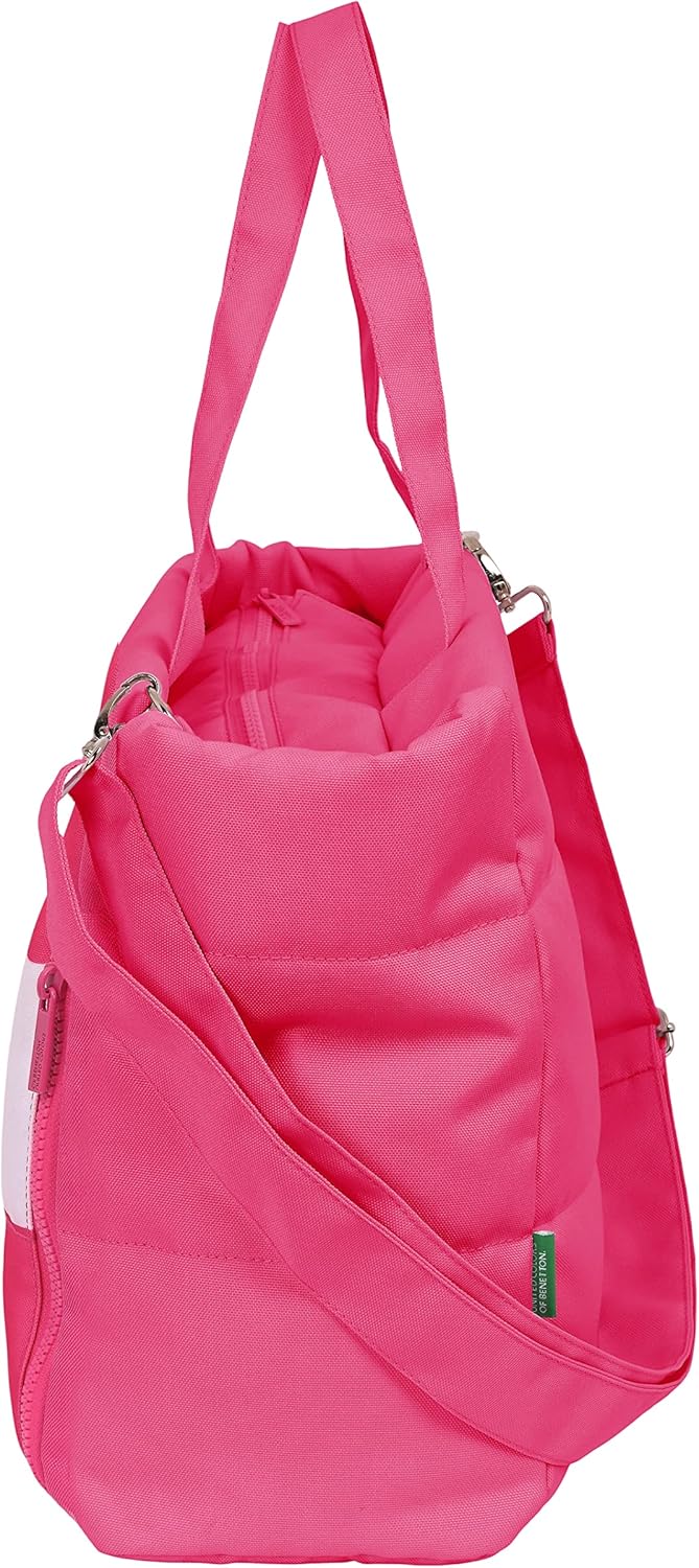 Safta BENETTON Raspberry Laptop Backpack 14.1 Inch (Fuchsia Pink)