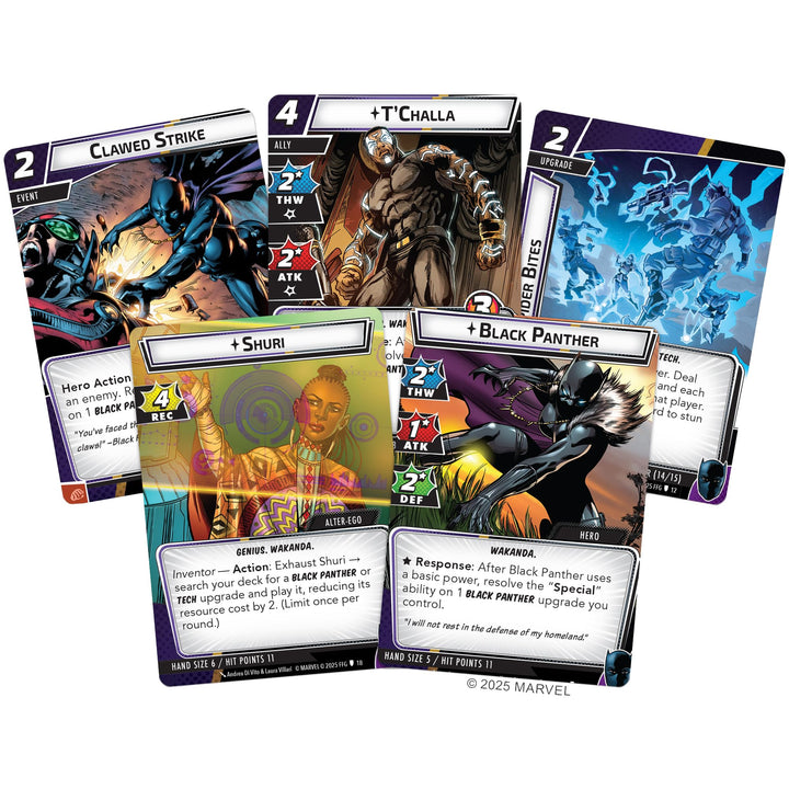 Fantasy Flight Games Marvel Champions: Black Panther (Shuri) Hero Pack (MC51EN)