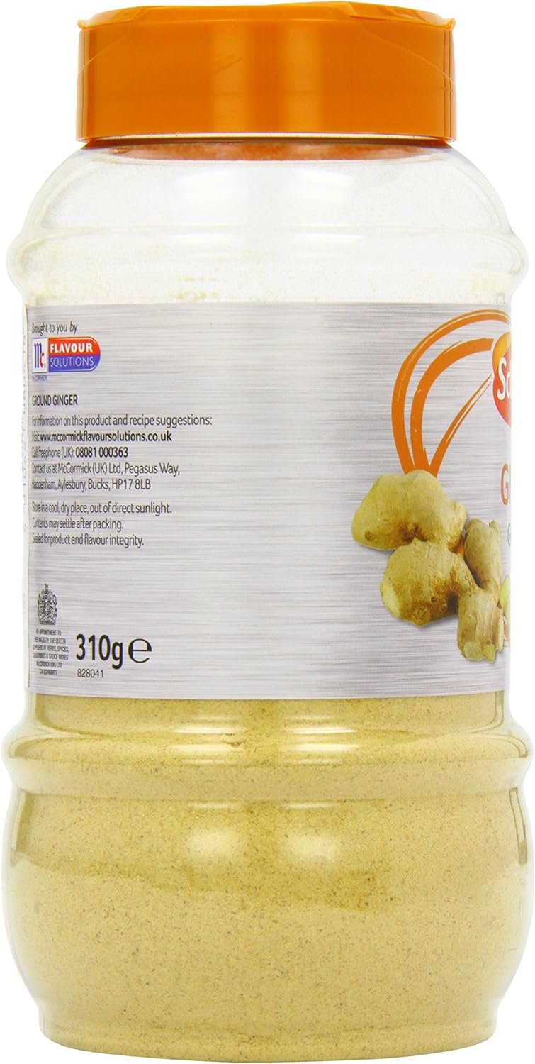 Schwartz Ground Ginger Powder 310g - Warm Aromatic Spice for Curries, Baking & Marinades