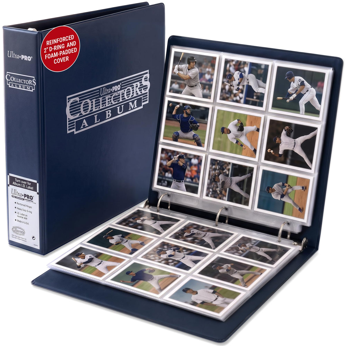 Ultra Pro Card Collector Album - Blue, Holds up to 450 Cards