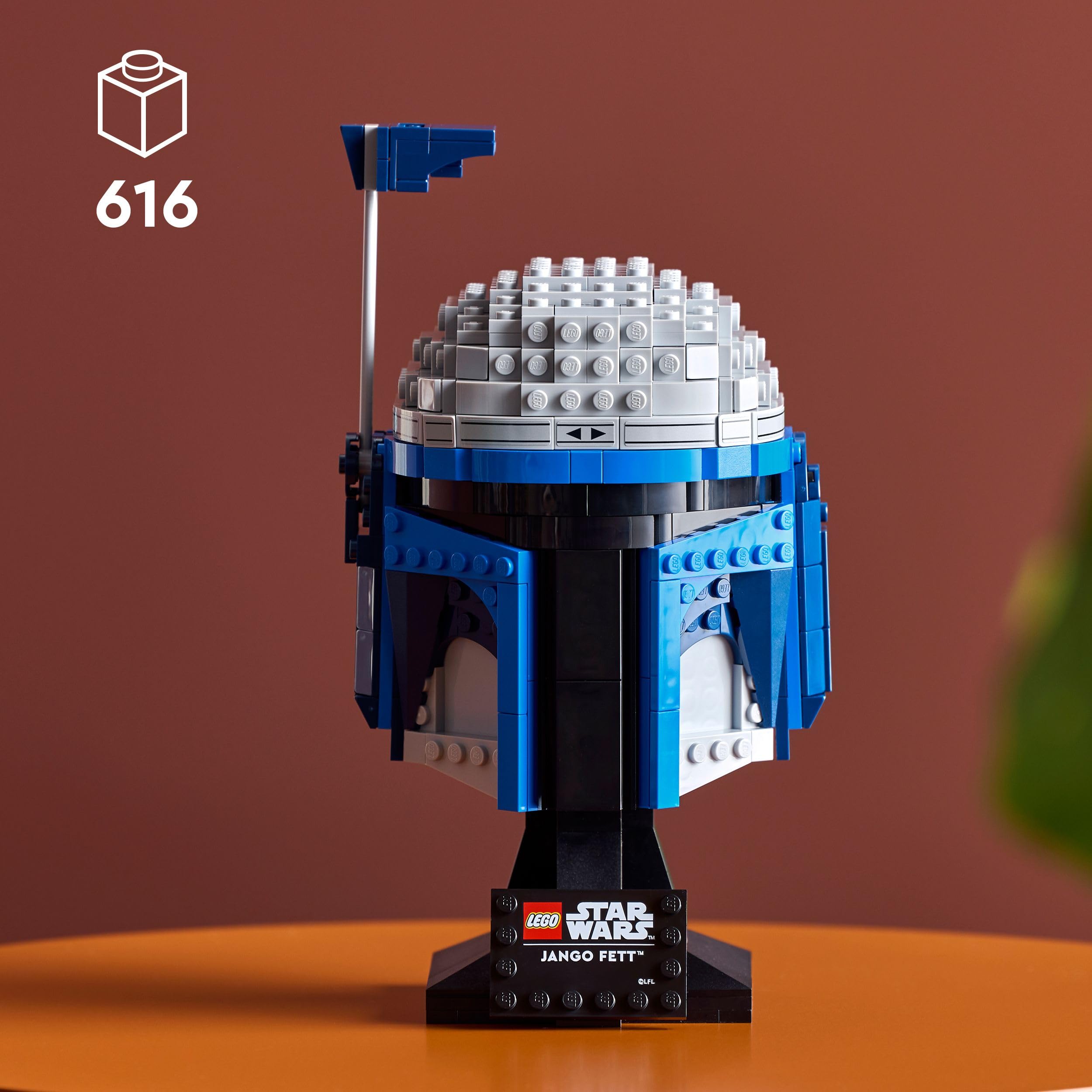 LEGO Star Wars 75408 Jango Fett Helmet - Mandalorian Building Kit for Adults 3