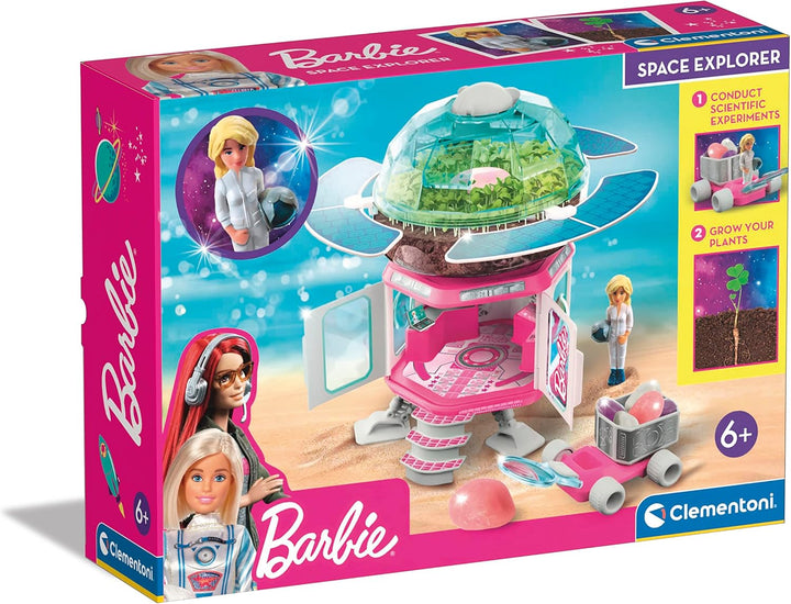 Clementoni 19302 Barbie Space Explorer Science Kit for Kids, STEM Toy, Gift for Ages 6-10