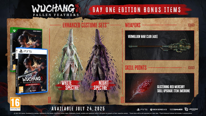 WUCHANG: Fallen Feathers Day One Edition - PS5