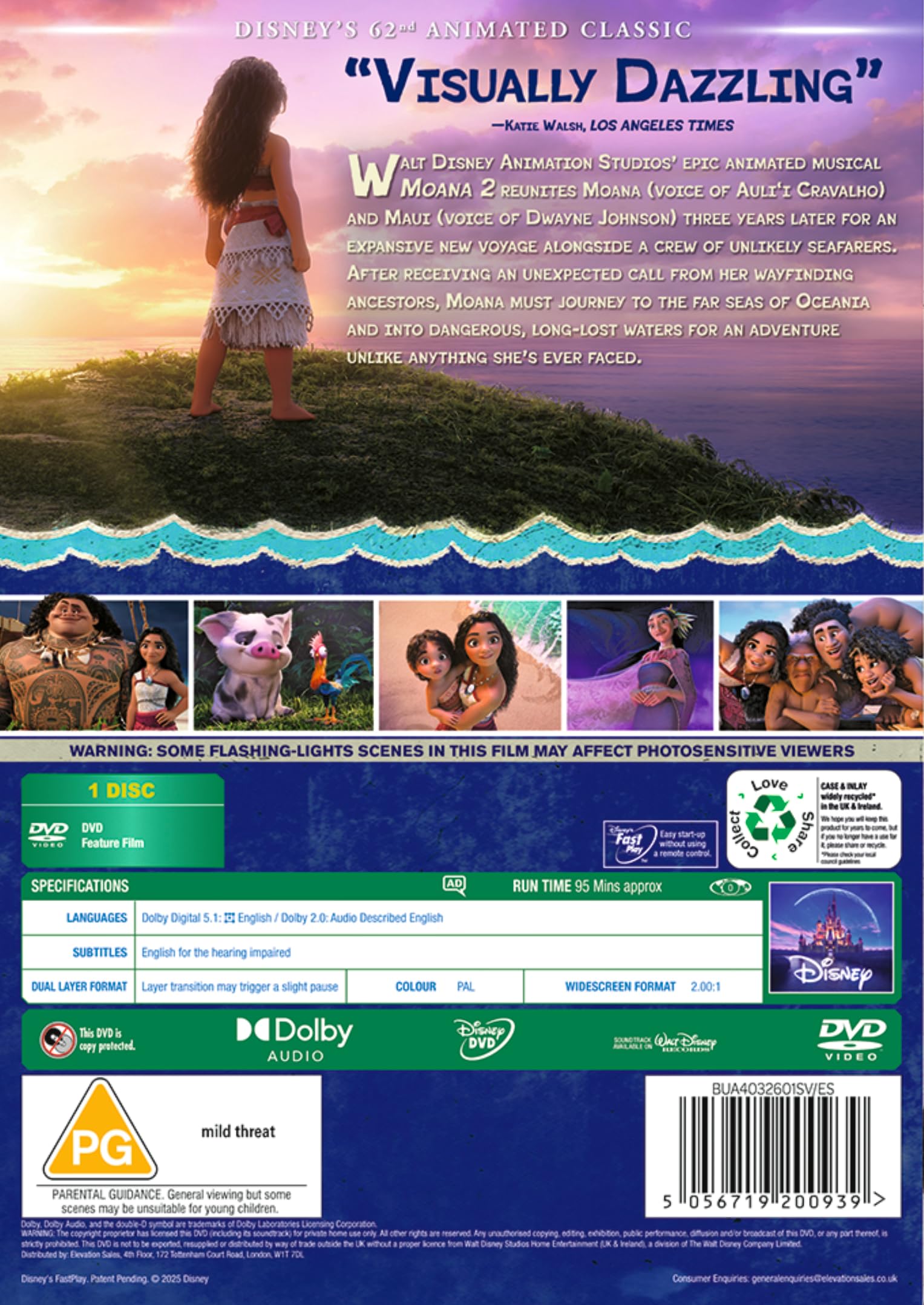 Disney's Moana 2 [DVD]