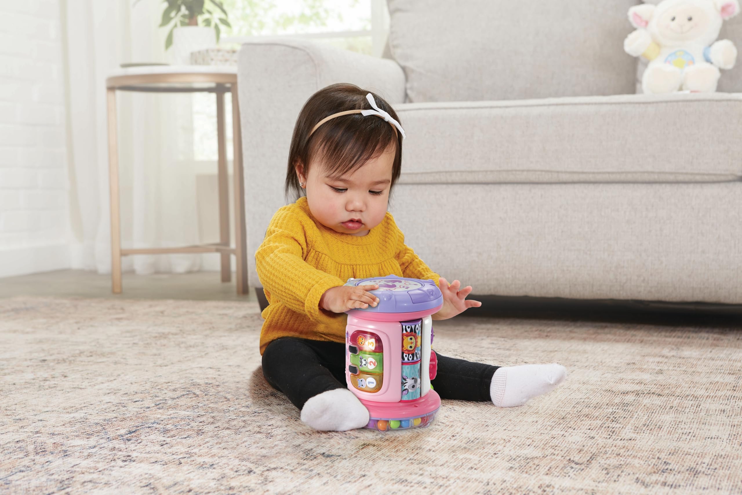 VTech Baby Explore & Discover Roller - Interactive Musical Toy with Light-Up Keys & Gears for 6+ Months 2