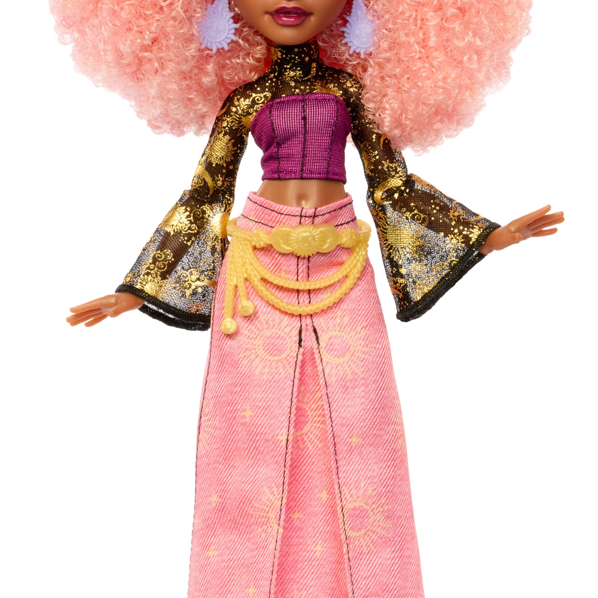 Monster High Rae Lumina Moonspell Magic Doll - Ages 4+ | Multicolor | Plastic 5