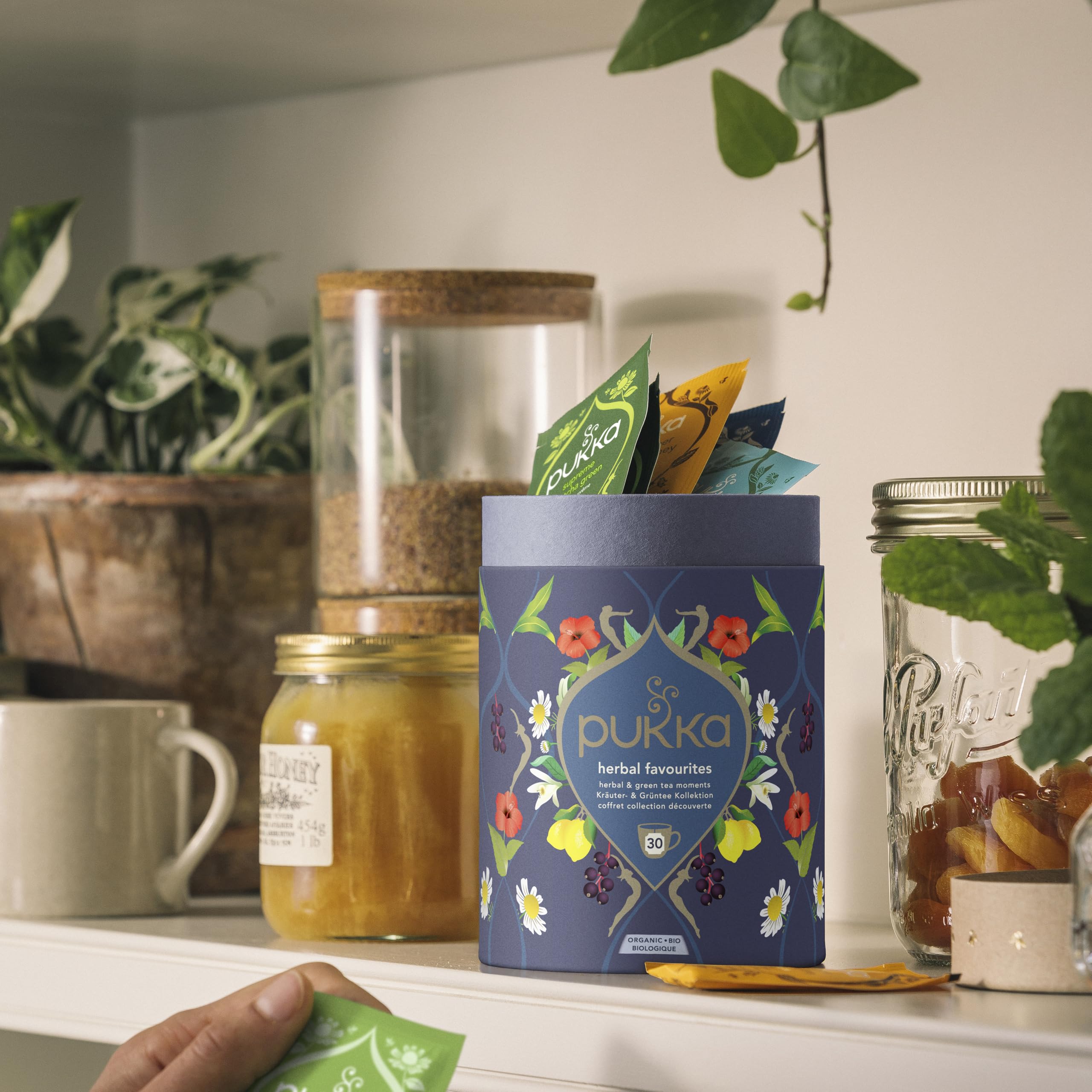 Pukka Herbs Gourmet Favourites Herbal Tea Selection Gift Set Box | 30 Tea Bags | Organic 2