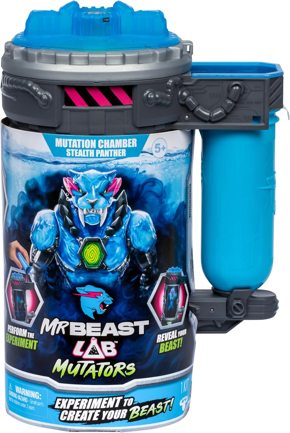 MrBeast Lab Mutators - Stealth Panther Action Figure (5.5") - Ages 5+ 5
