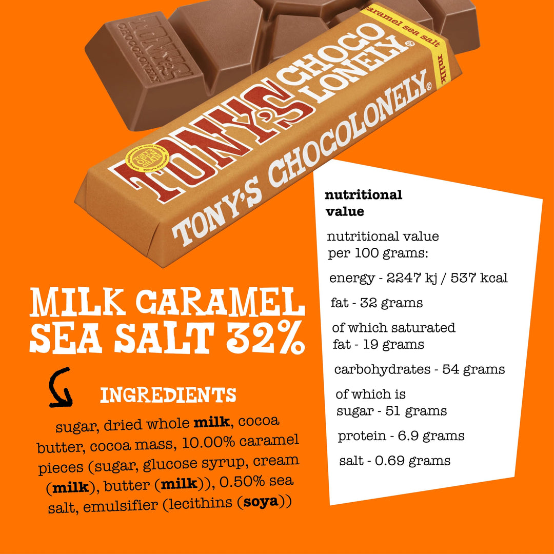 Tony's Chocolonely Extended Rainbow Tasting Pack - 8 Bars, 385g, Assorted Flavours
