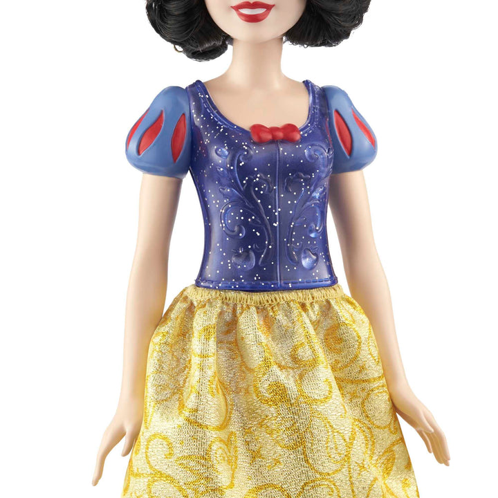 Mattel Disney Princess Snow White Posable Fashion Doll with Sparkling Outfit & Accessories - HLW08