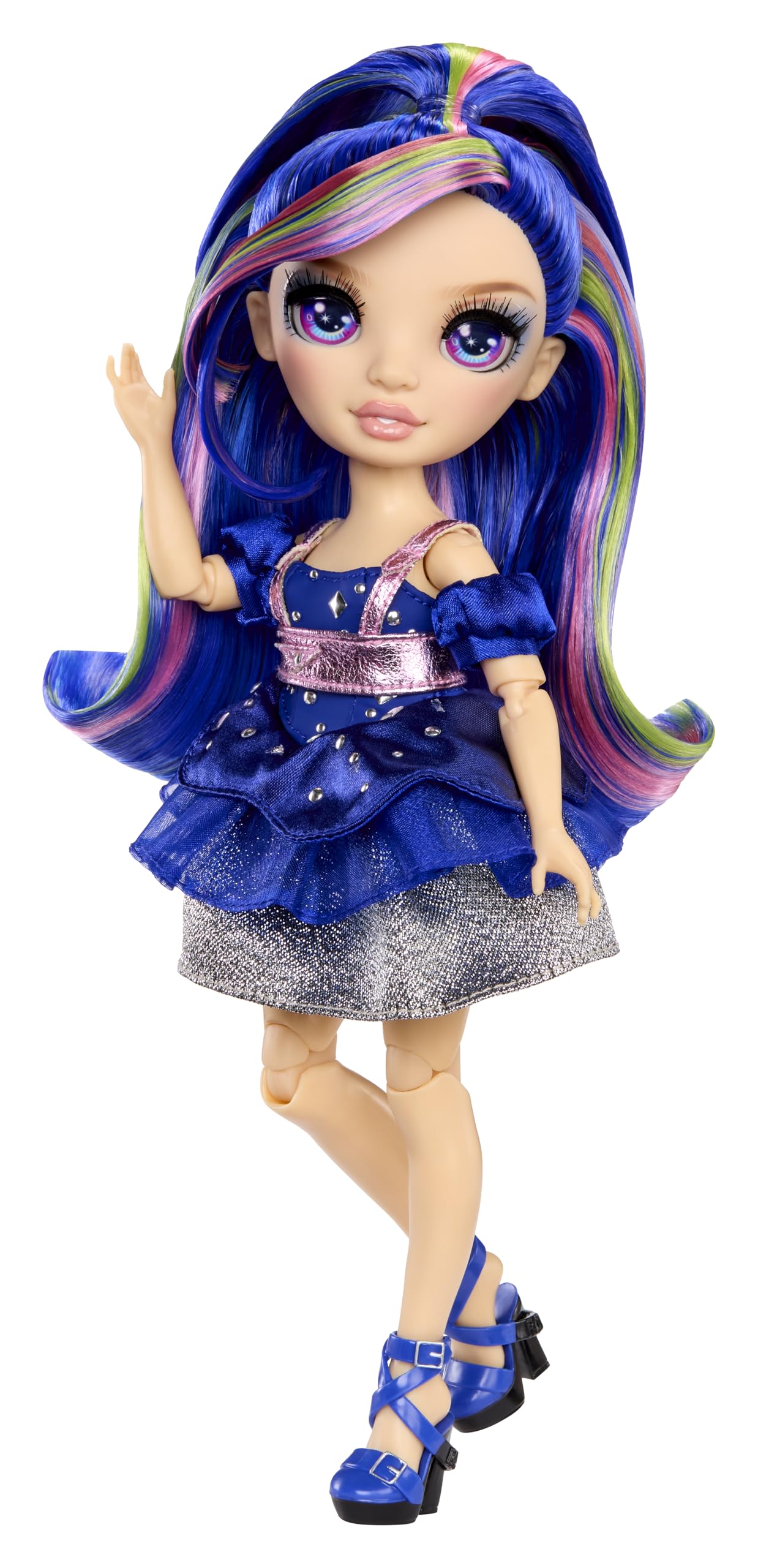 Rainbow High Genevieve Bleue Doll - 28cm Fashion Doll with Bedazzling Tool | Ages 4+ | Plastic 8