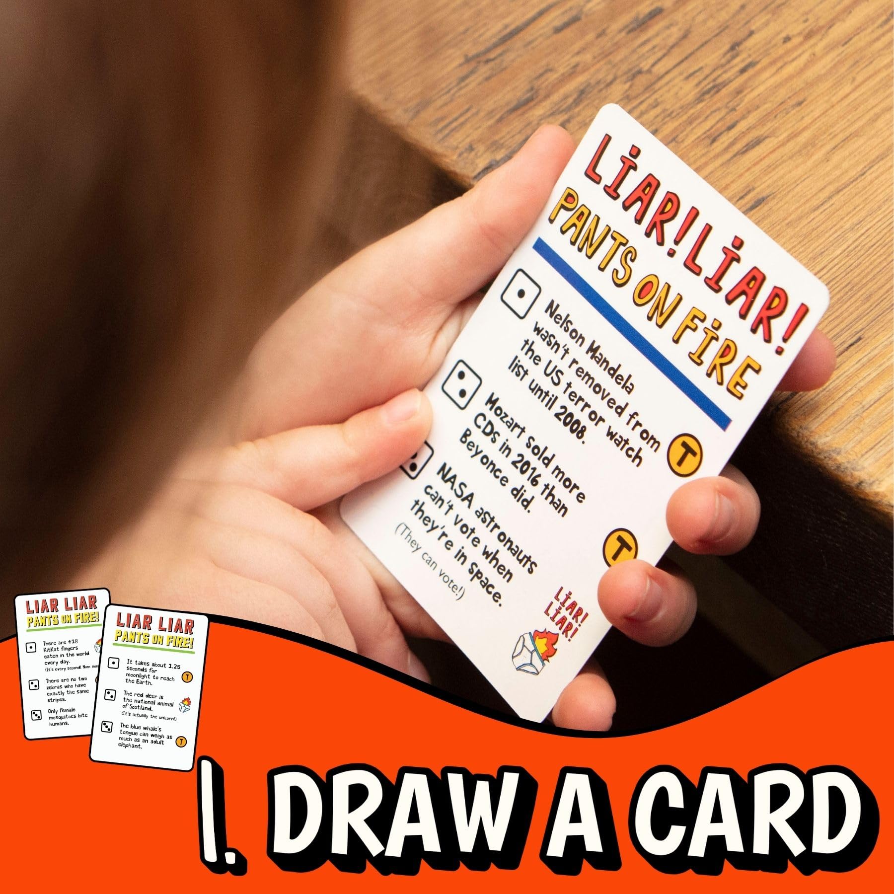 Boxer Gifts Liar Liar Pants on Fire - Family Card Game for Ages 8+ | 2+ Players | English 3