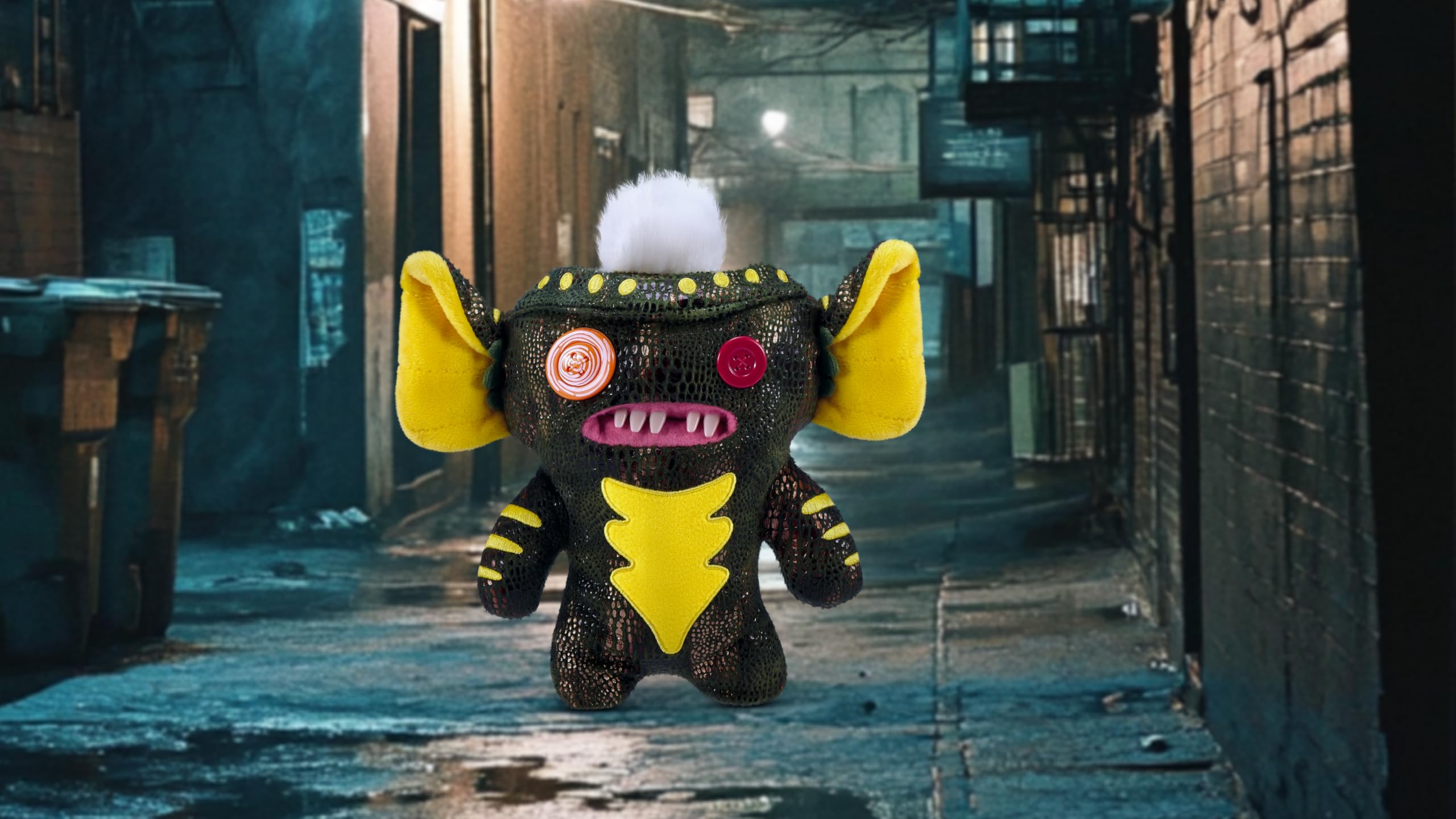 Fuggler x The Gremlins Stripe Plush - Ugly Monster Collectible Toy for Kids 4+ 2