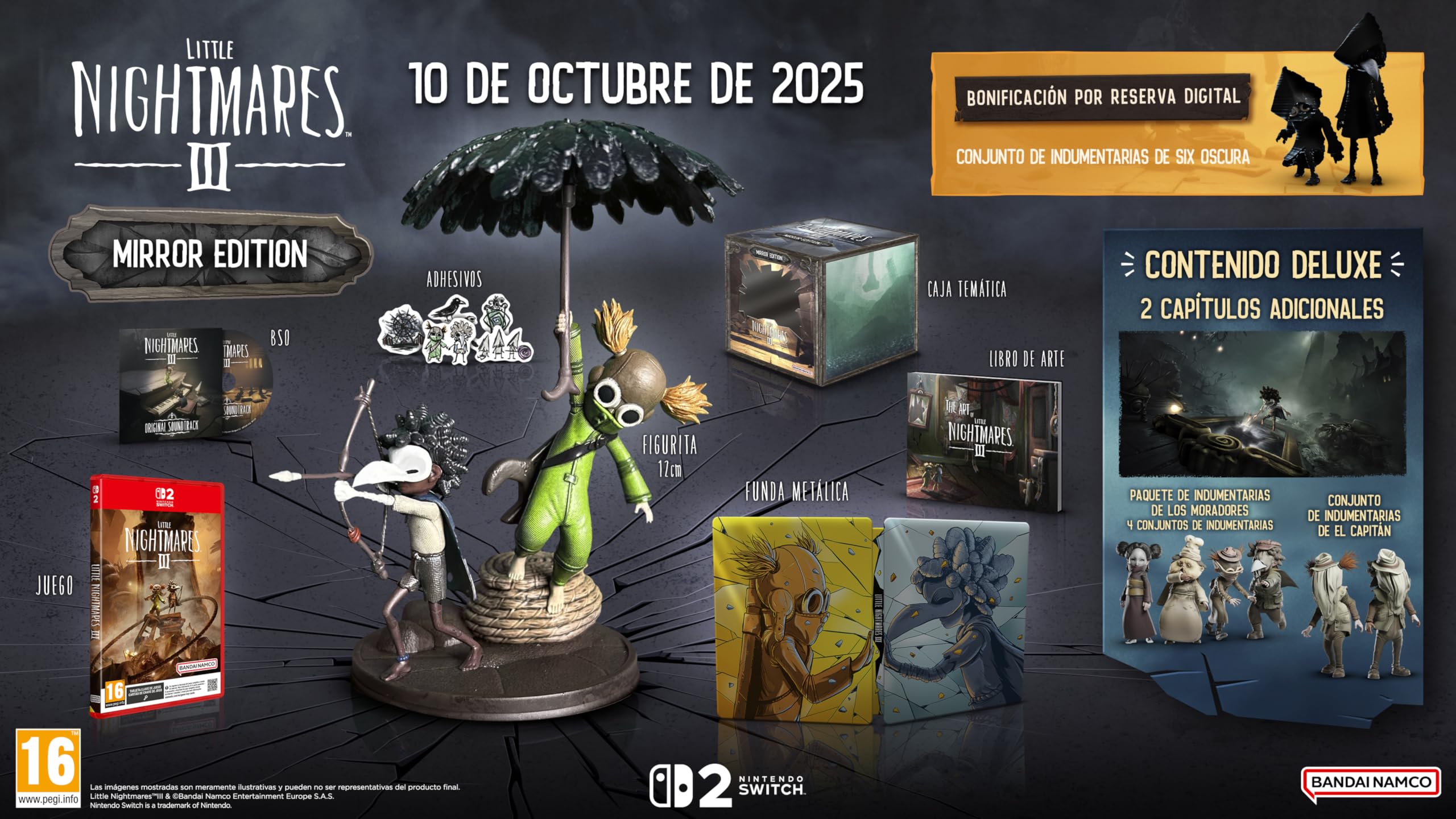 Little Nightmares III Mirror Edition - Nintendo Switch 1
