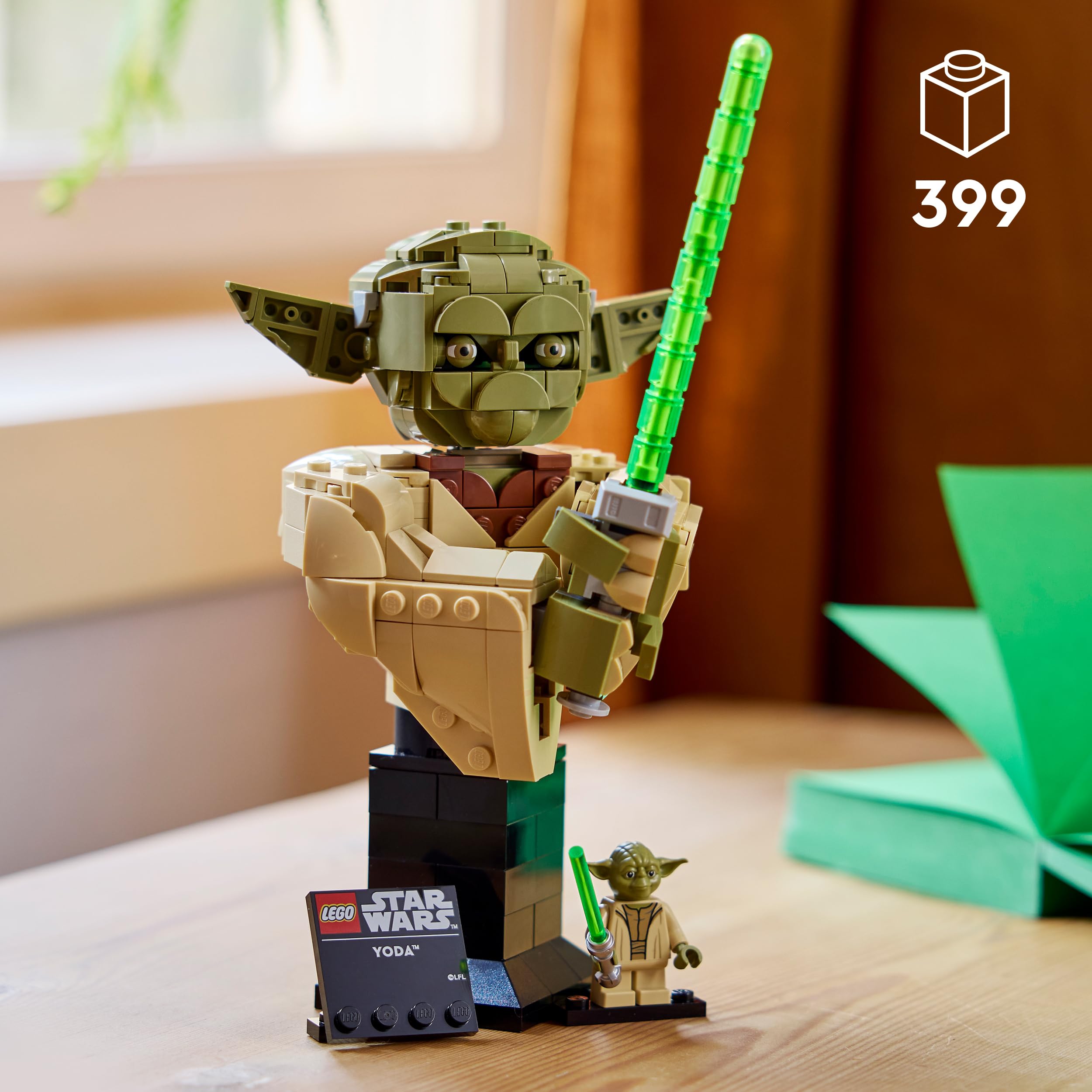 LEGO Star Wars 75438 Yoda Bust Display Model Kit for Adults | 18+ 2