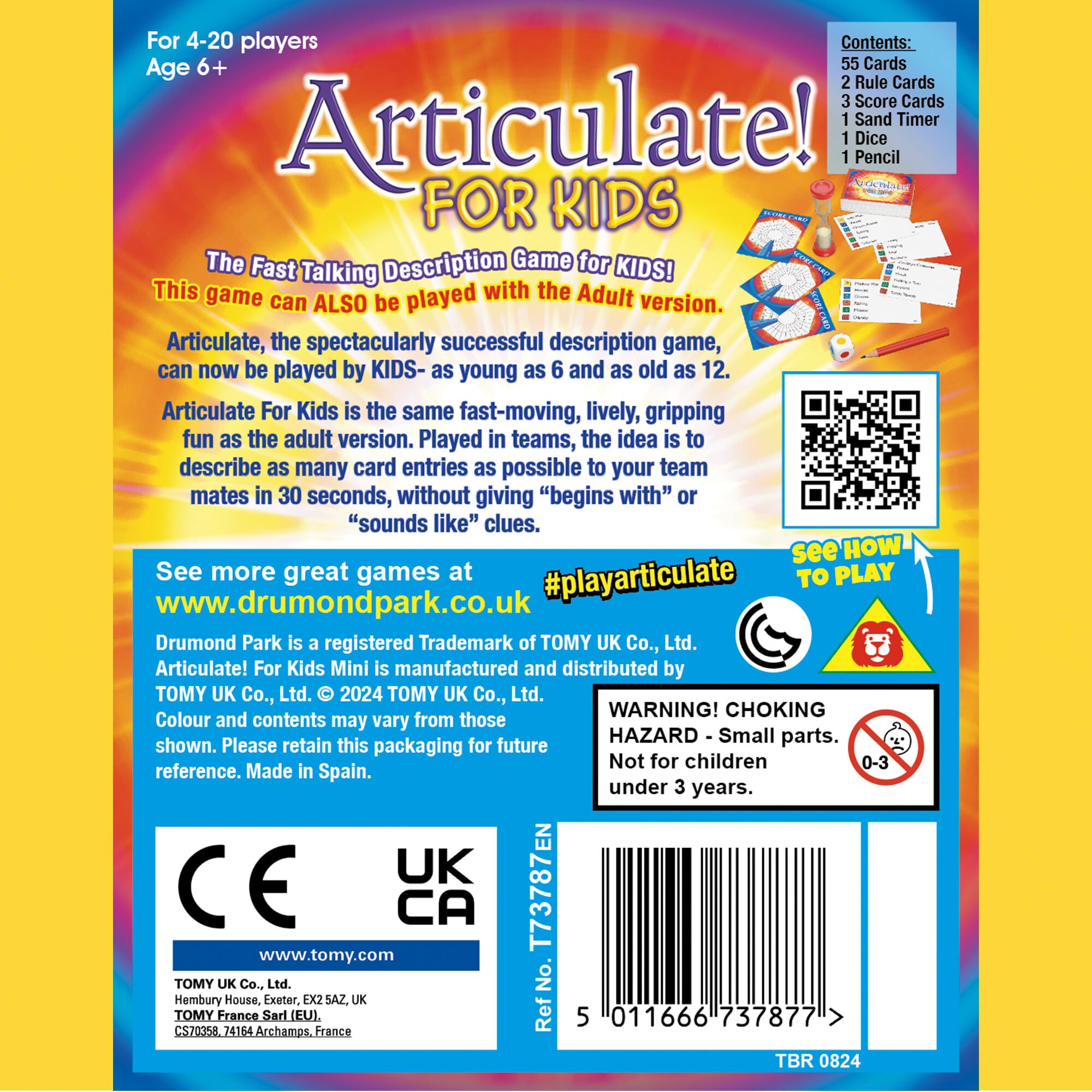 Drumond Park Articulate for Kids Mini Game - Fast-Talking Word Game for Children 12