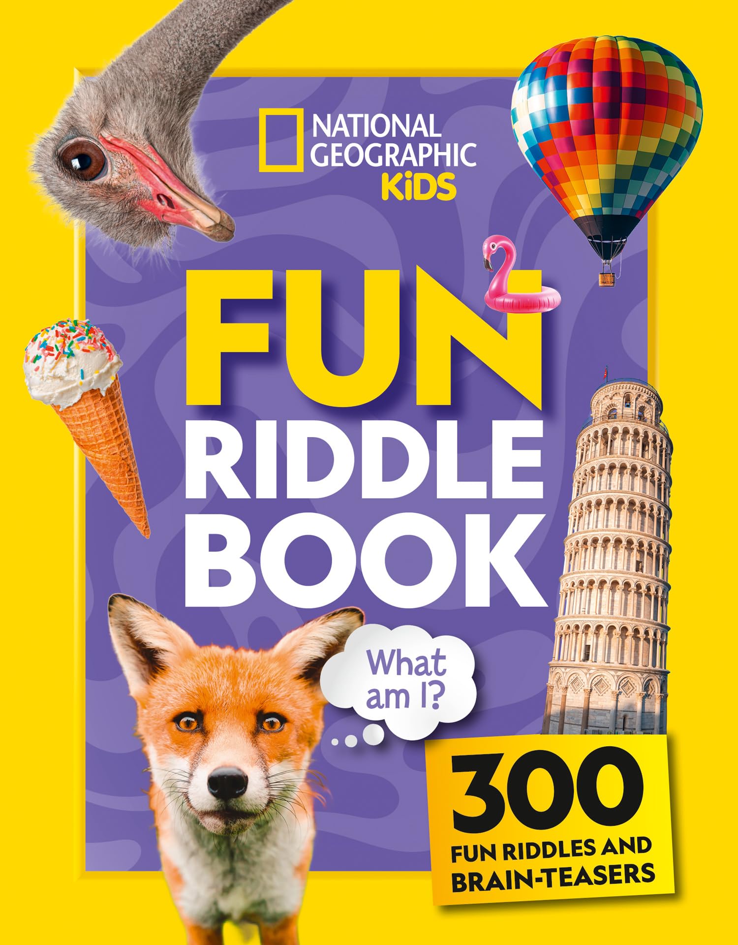 National Geographic Kids Fun Riddle Book - 300 Riddles & Brain-Teasers | Ages 6-10 | Paperback 1