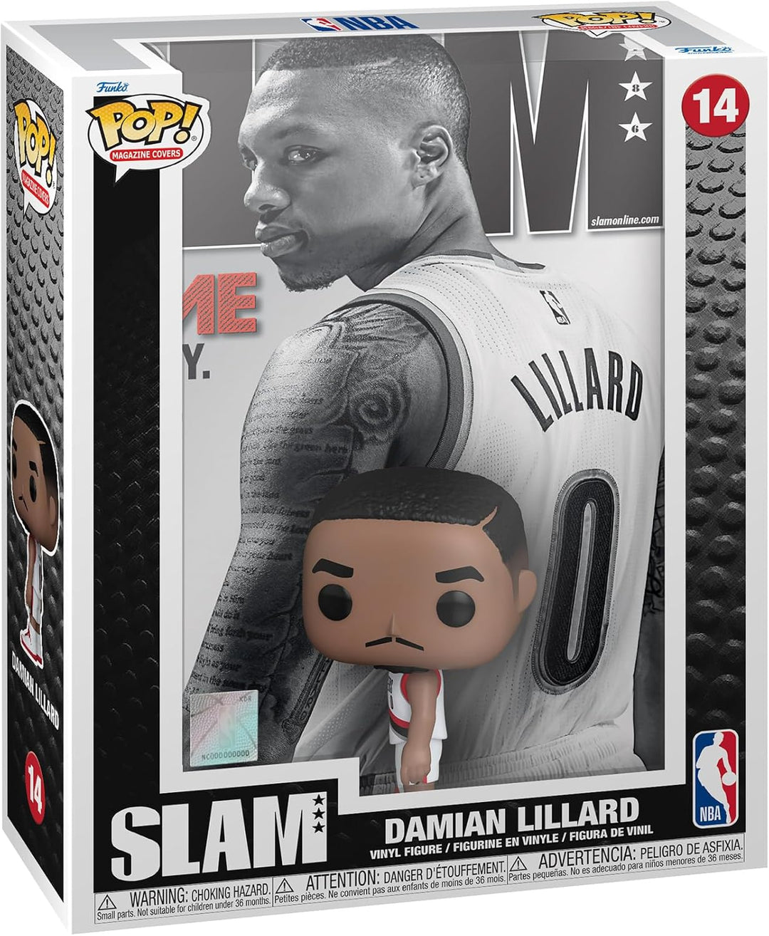 Funko Pop! NBA SLAM Magazine Cover - Damian Lillard Vinyl Figure (70626)