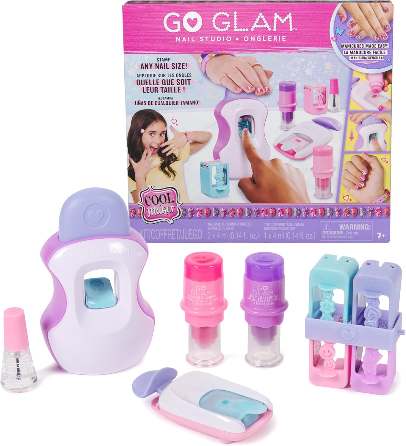Cool Maker Go Glam Nail Studio Craft Kit for Kids 1