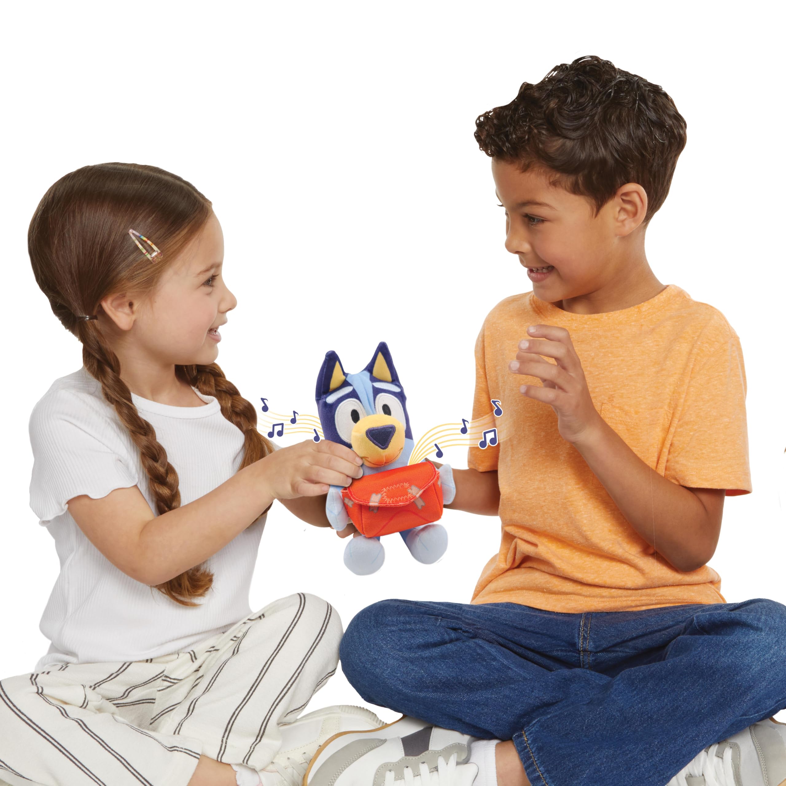 Moose Bluey Pass the Parcel Musical Game | 8" Plush | 2-9 Players 2