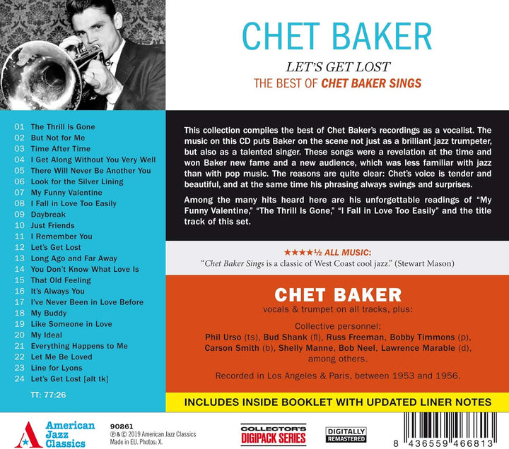 Chet Baker - Let's Get Lost: The Best of Chet Baker Sings [Audio CD]