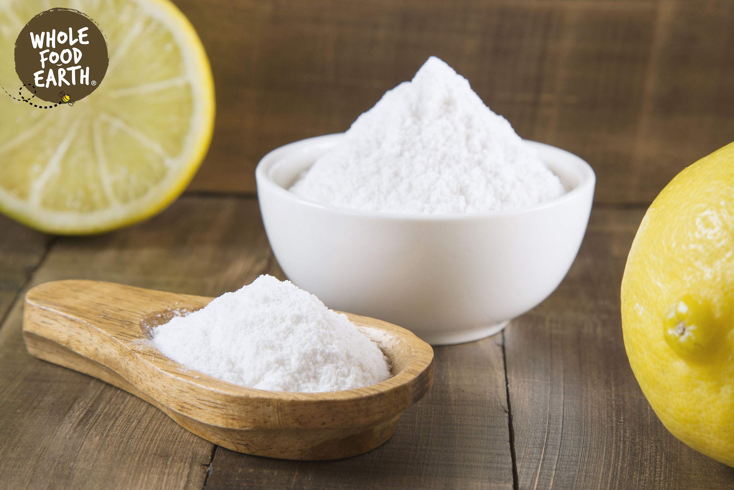 Wholefood Earth Sodium Bicarbonate Baking Soda Powder - 1 kg | Versatile Leavening & Cleaning Agent 3