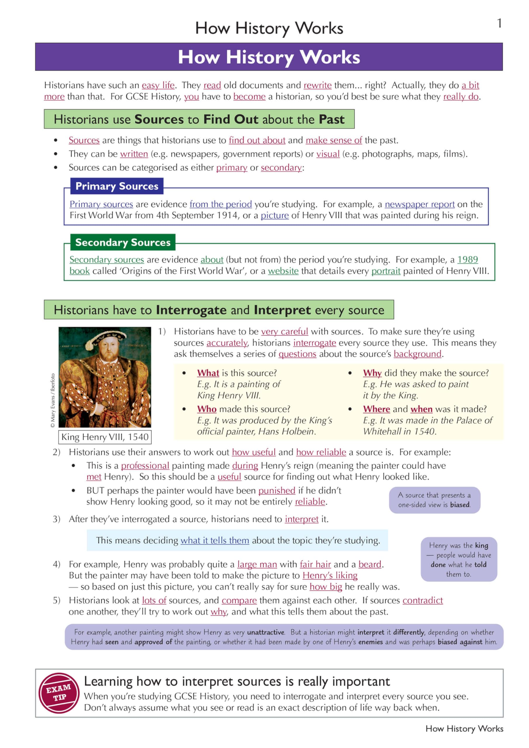 CGP GCSE History Complete Revision & Practice - Grade 9-1 Course | Paperback | 256 Pages