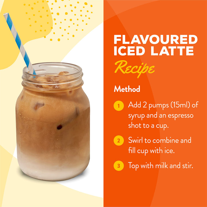 Simply - Caramel Syrup Vegan & Nut Free for Coffee, Cocktails & Baking (1 Litre)