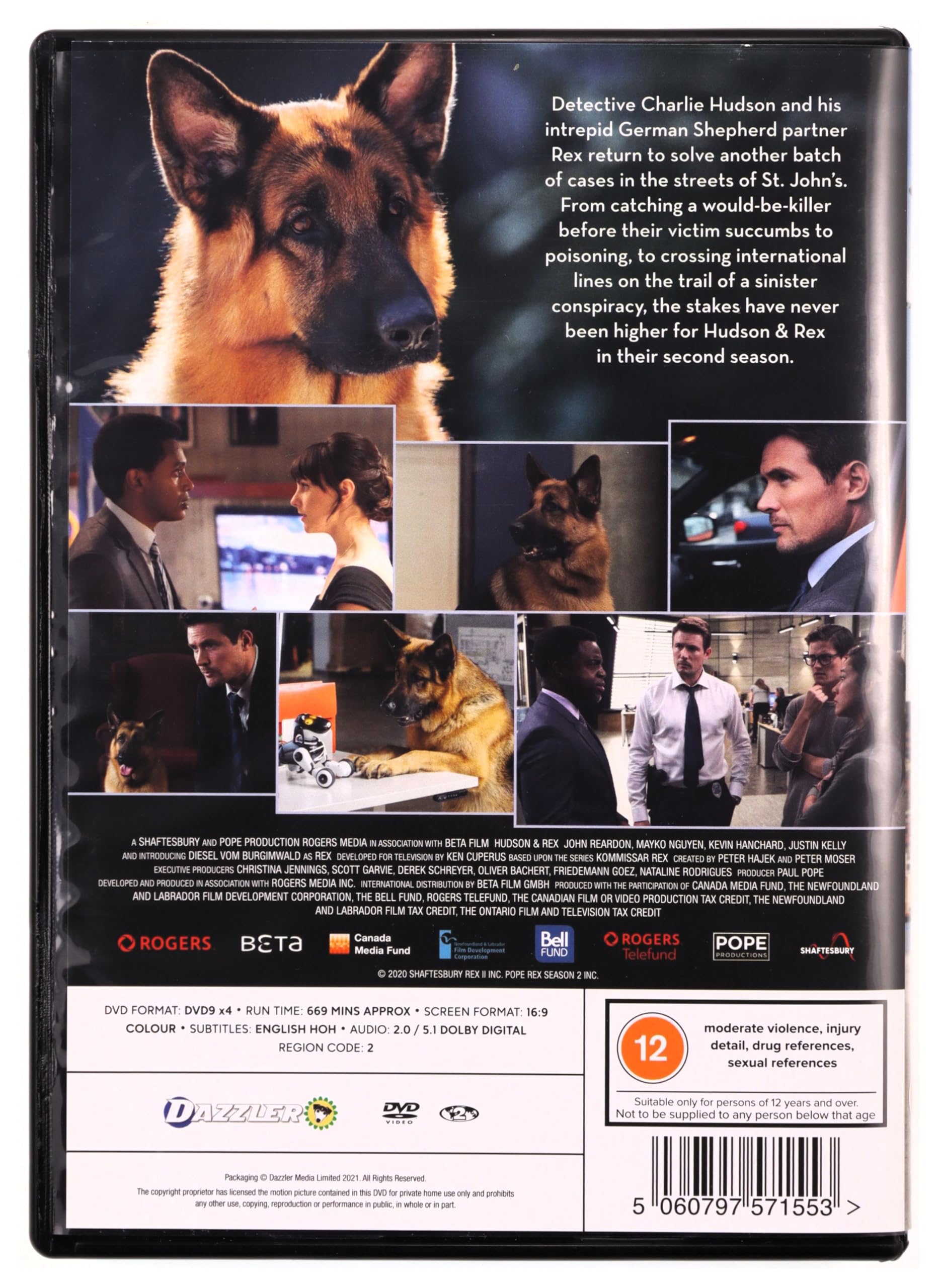 Hudson & Rex: Season 2 - Police Procedural Crime Drama [DVD] 3