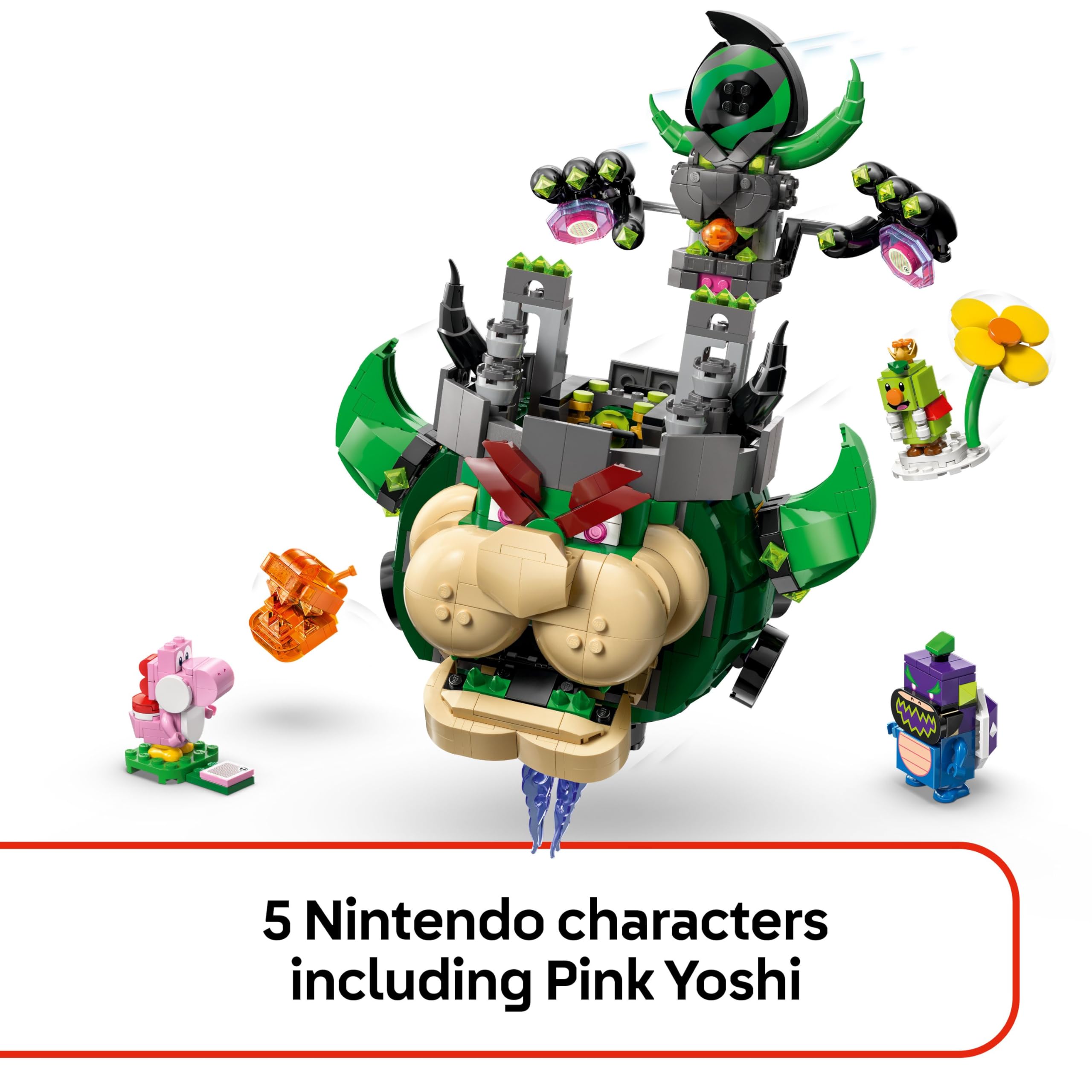 LEGO Super Mario Prince Florian & Castle Bowser - Interactive Building Set for Ages 9+ 6