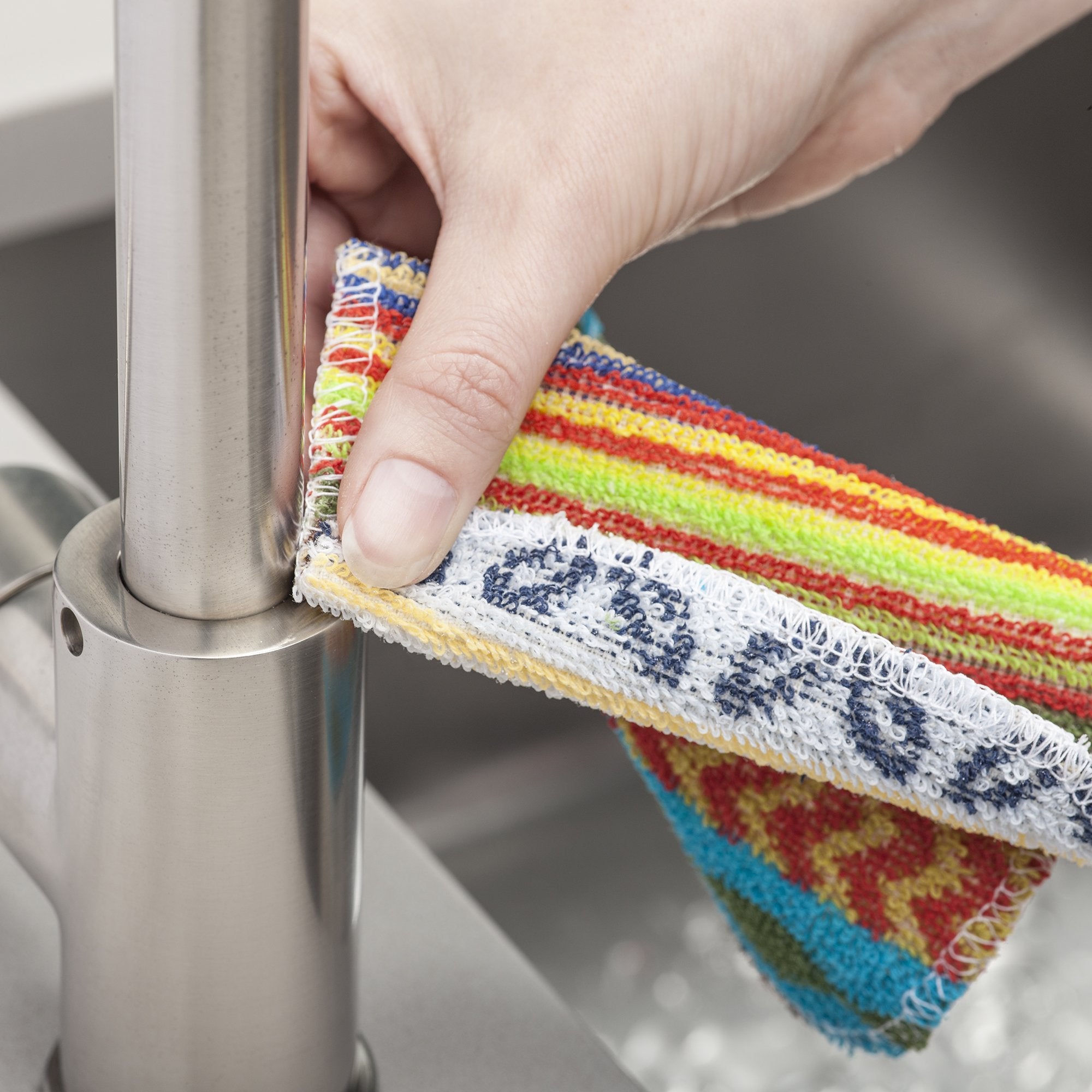 Kilo Non-Scratch Scourer - Multi-Purpose, Non-Abrasive Cleaning Cloth | Set of 3 | 17x13cm 6