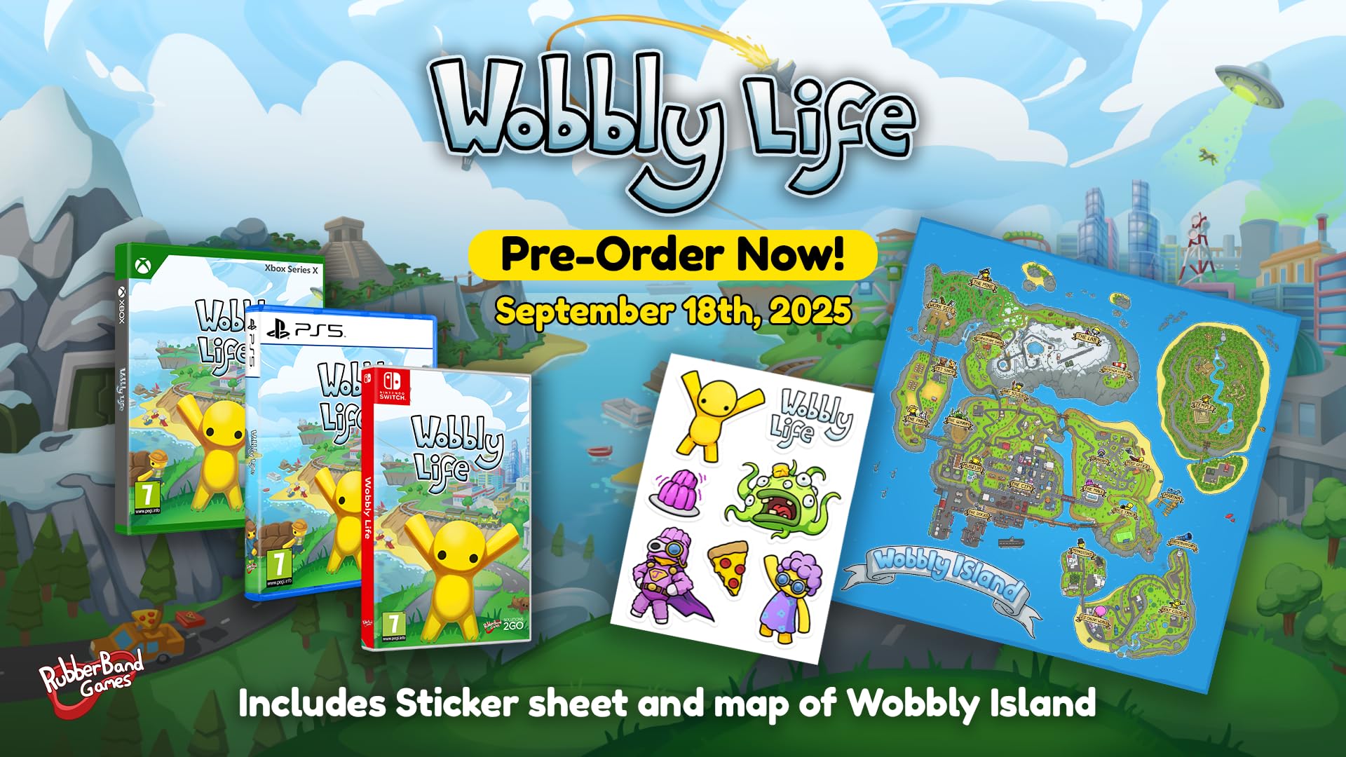 Wobbly Life - PlayStation 5 Open-World Sandbox Game 5