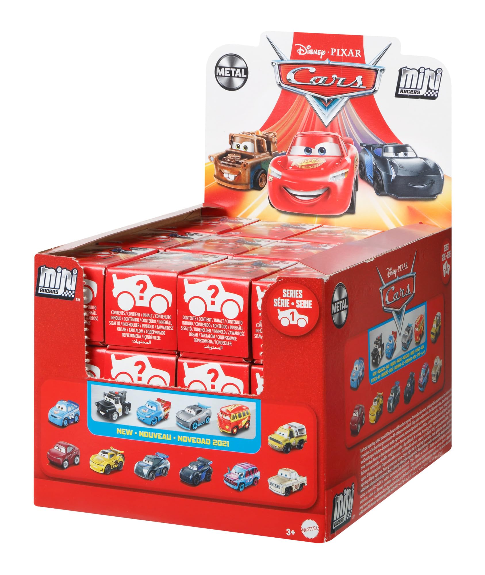Disney and Pixar Cars Minis Collectable Character Vehicles GKD78 for Ages 3+ 1
