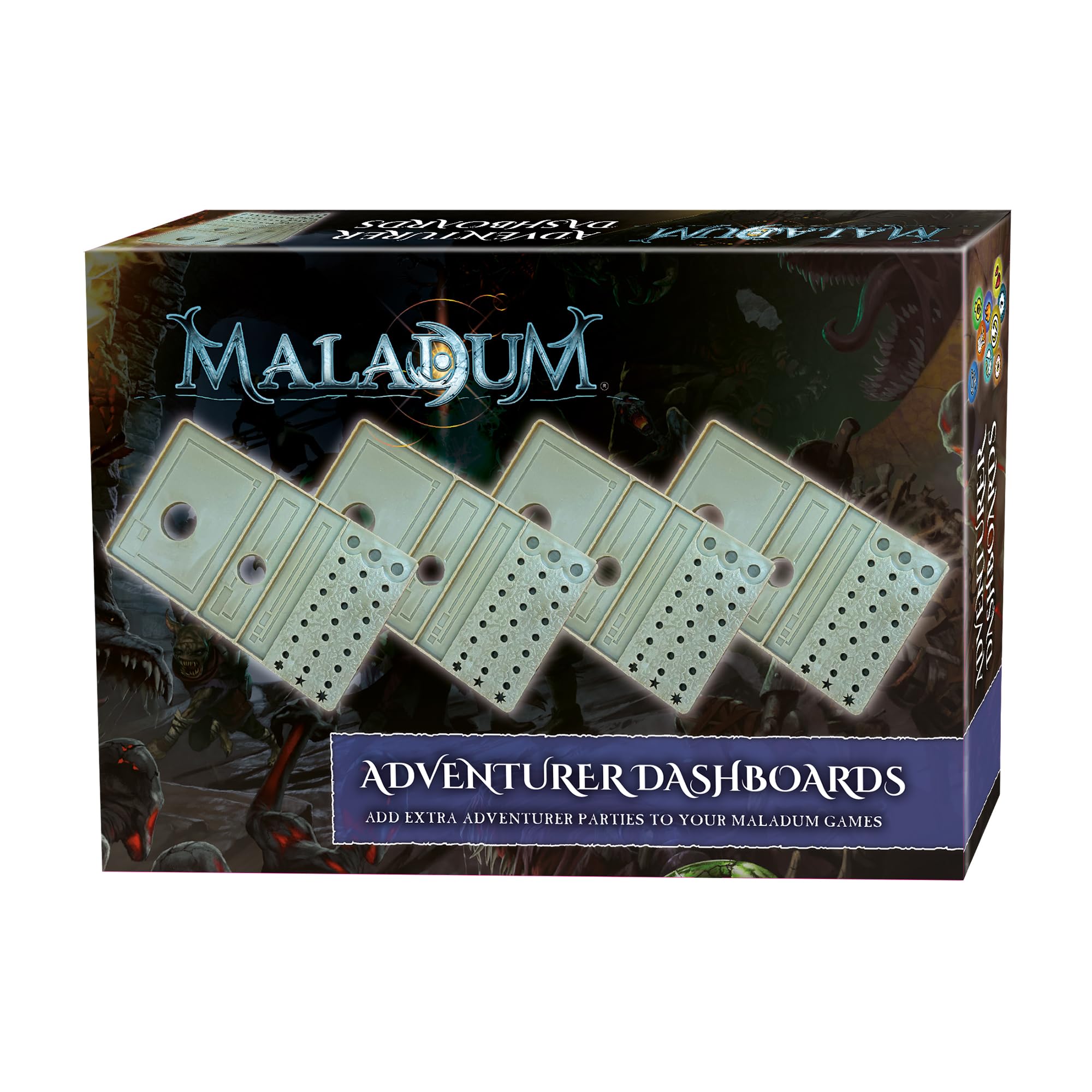 Battle Systems Maladum Adventurer Dashboards Accessory Expansion 1