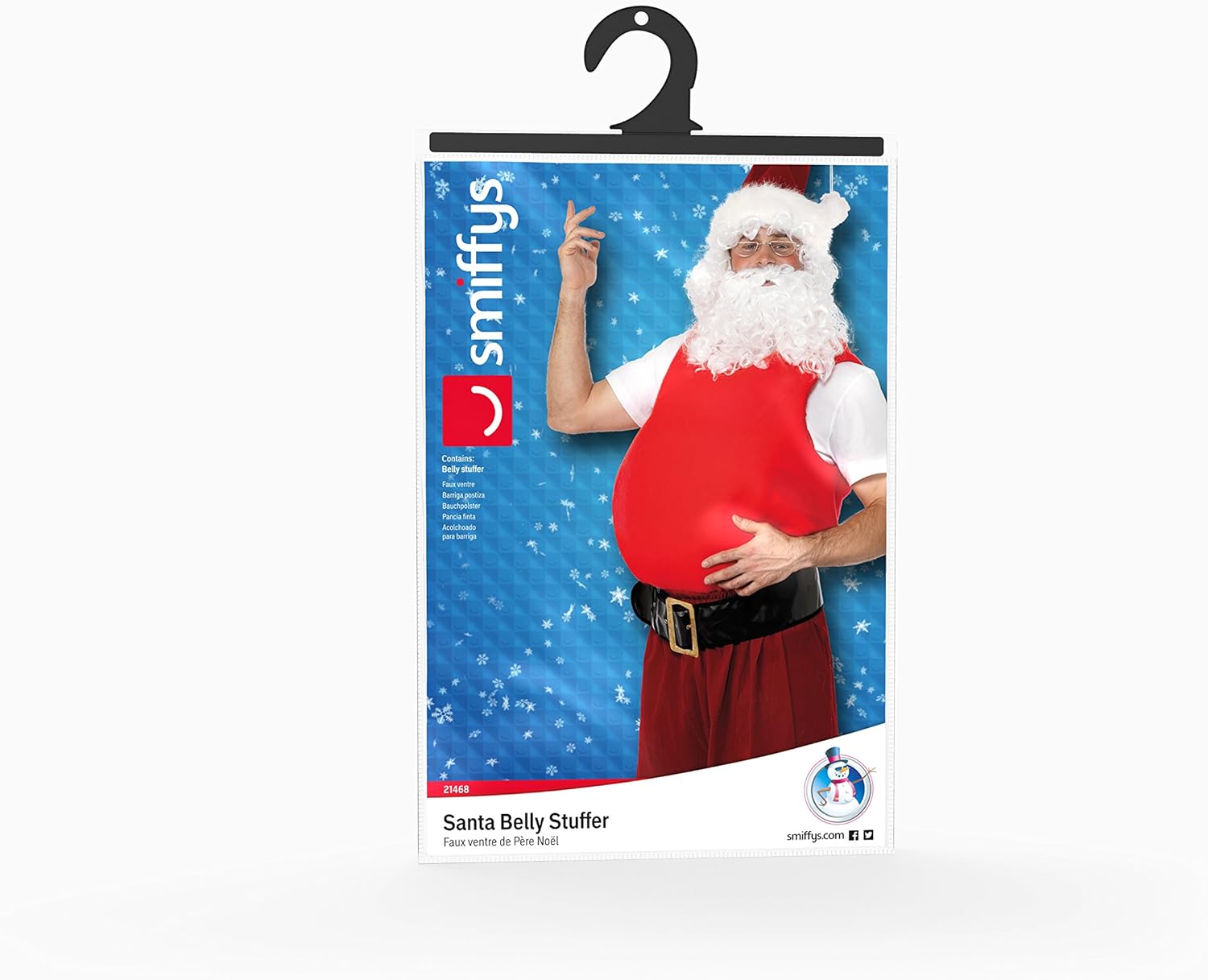 Smiffys Santa Belly Stuffer - Adult Unisex Christmas Costume Accessory 5