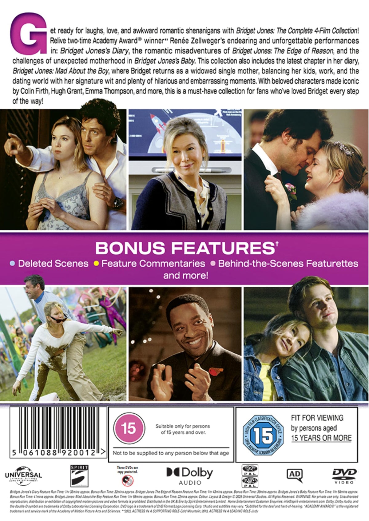 Bridget Jones: The Complete 4-Film Collection [DVD]