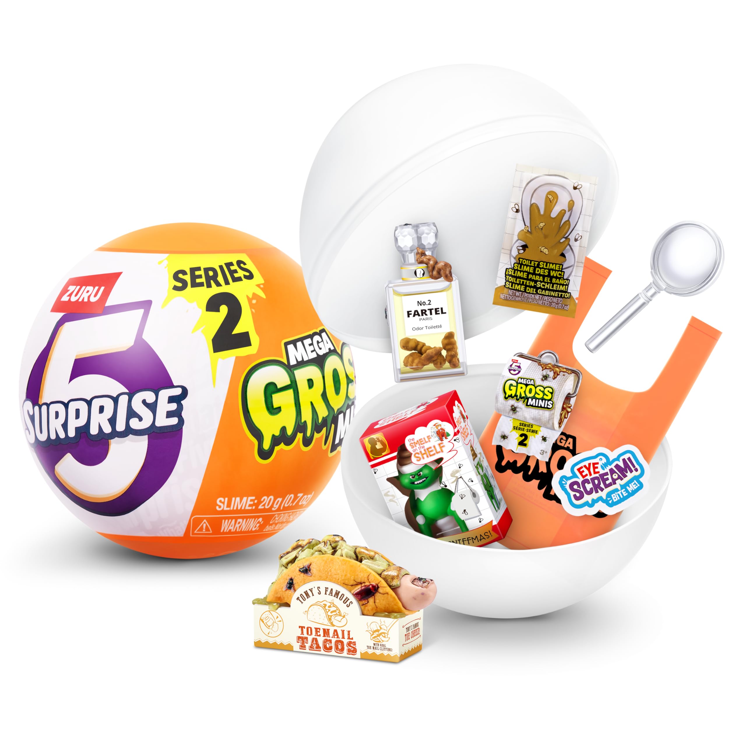 ZURU 5 Surprise Mega Gross Minis Series 2 - Parody Mini Collectibles (1 Capsule) 1