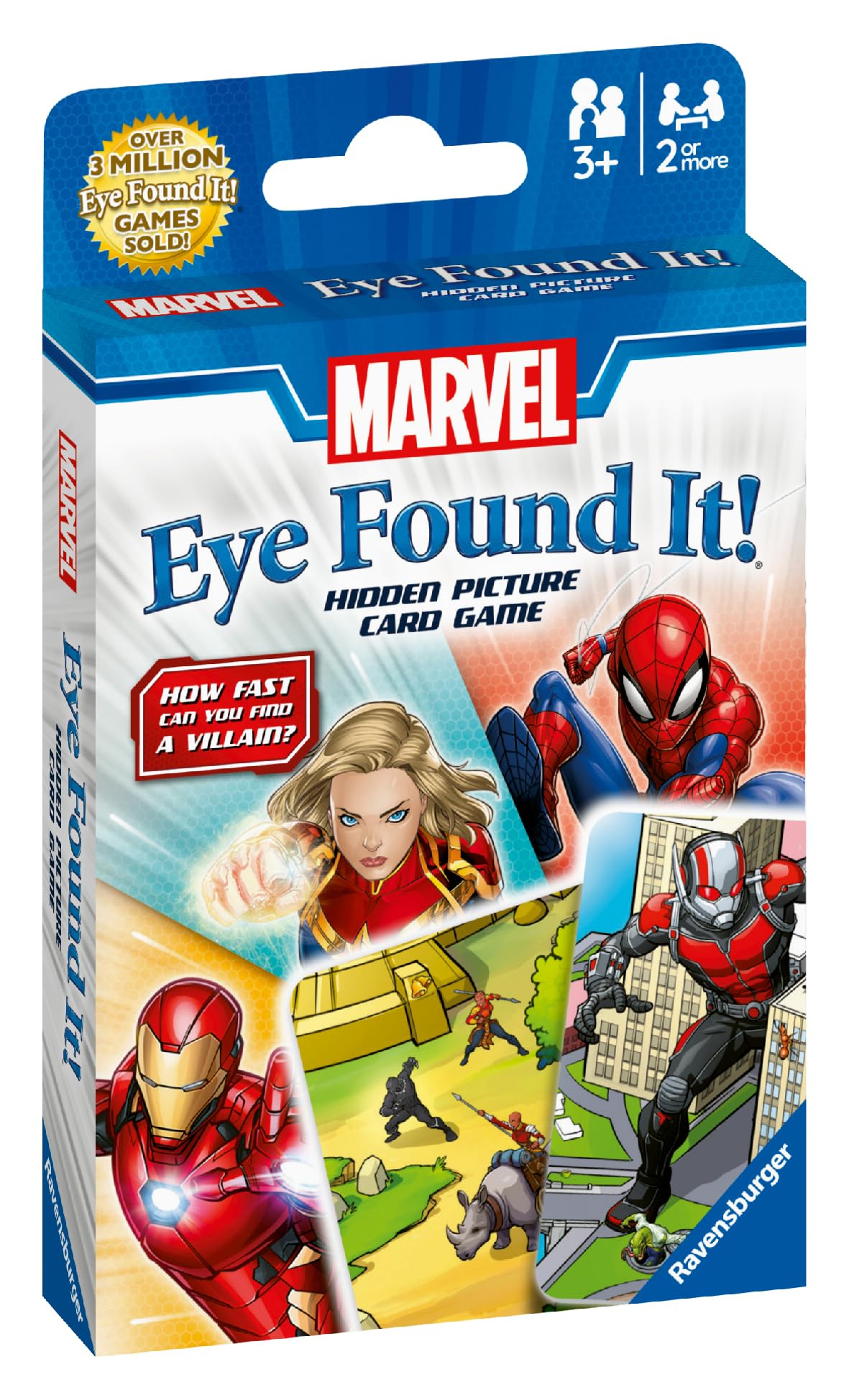 Ravensburger Marvel Eye Found It Card Game for Kids Age 3+ 5